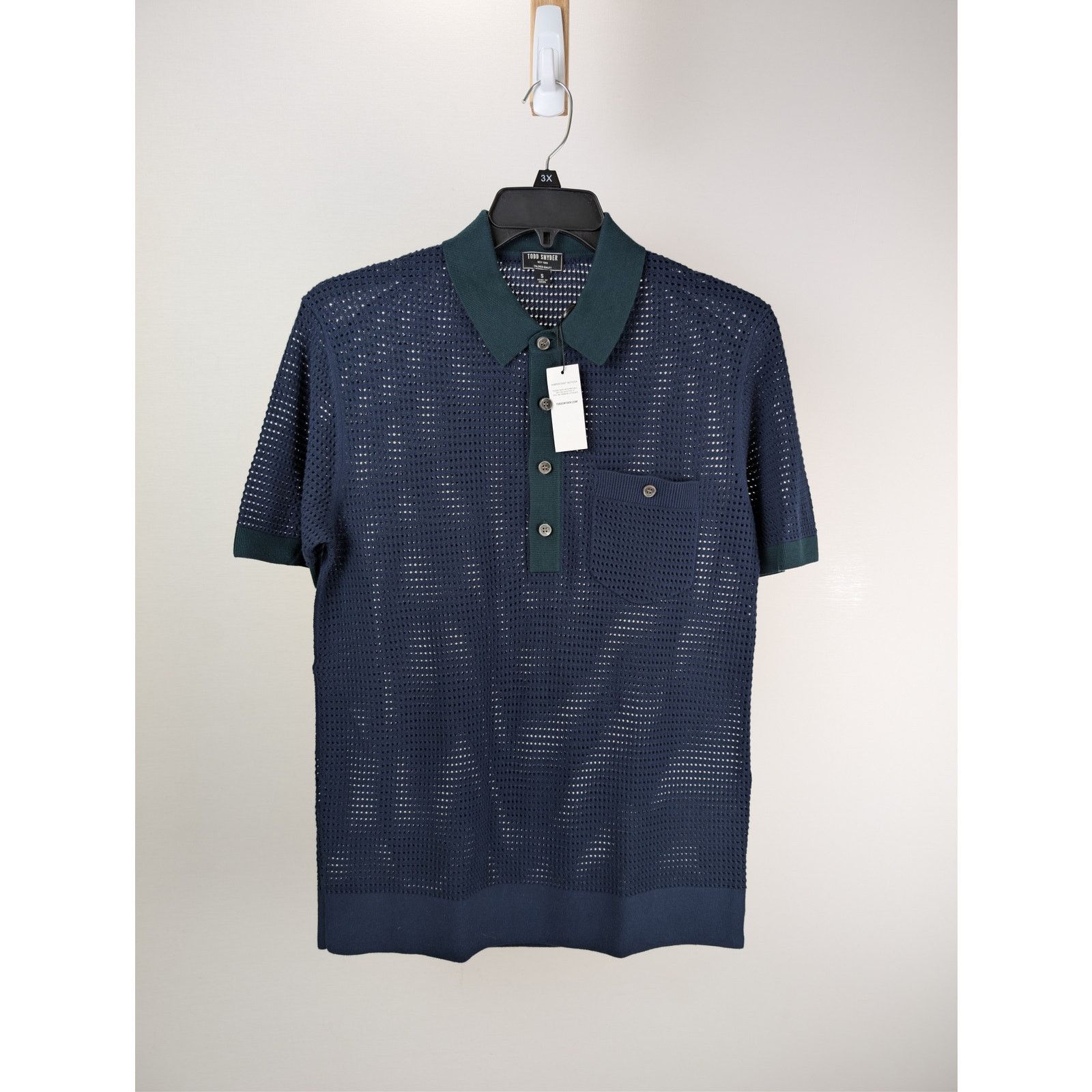 Todd Snyder o1rshd1 CC20 Polo Shirt in Classic Navy Size US S / EU 44-46 / 1 - 1 Thumbnail