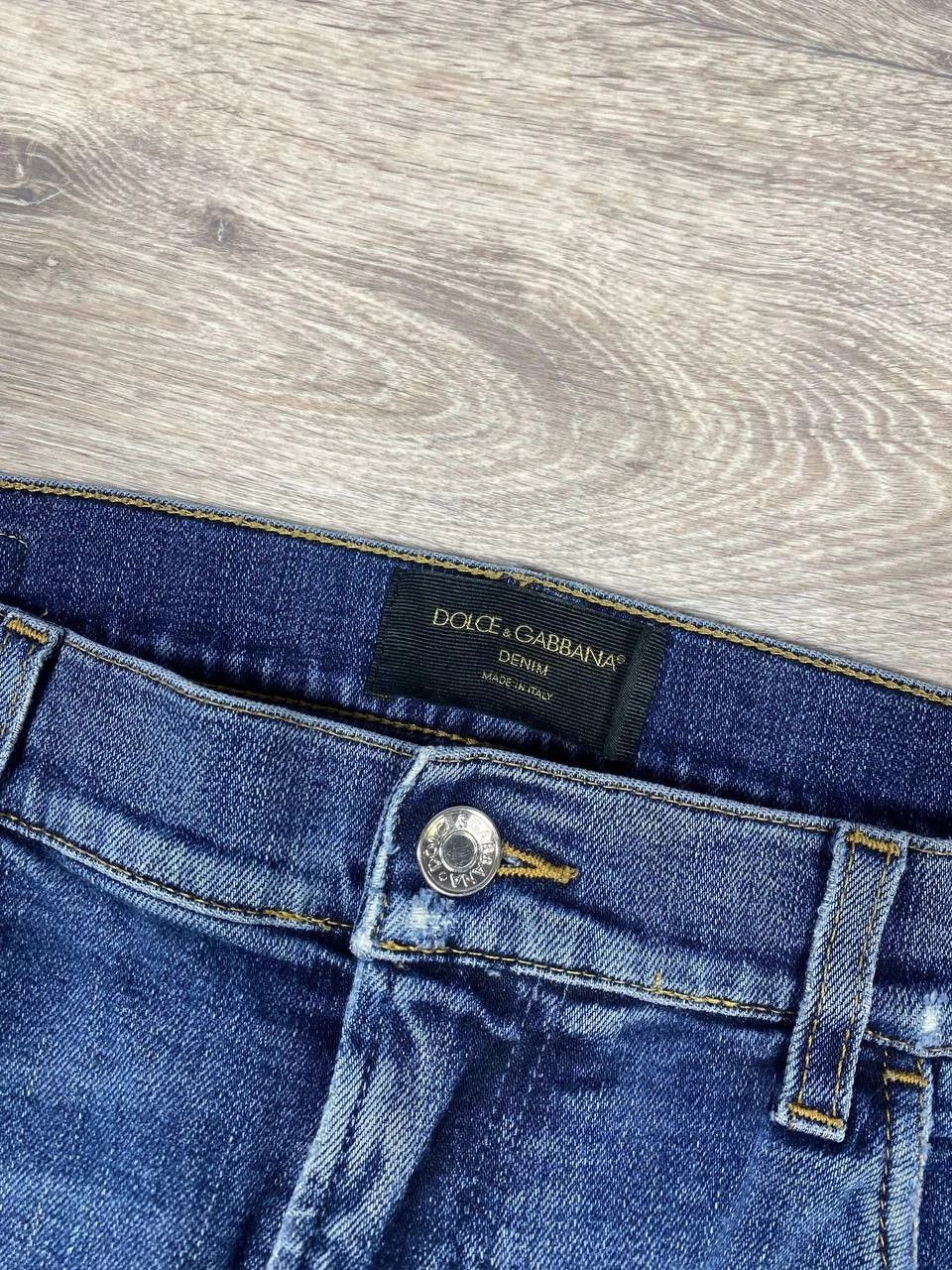 Dolce & Gabbana Dolce & Gabbana Distressed Jeans Denim DG Size US 34 / EU 50 - 5 Thumbnail