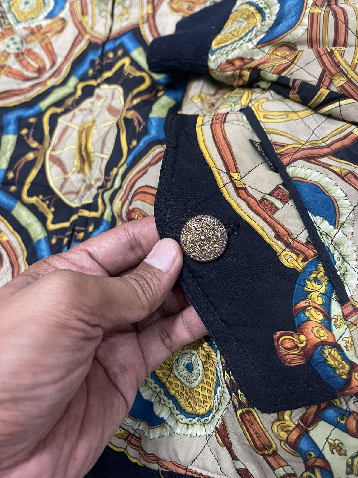 Vintage FULL PRINT BOMBER JACKET Size US M / EU 48-50 / 2 - 12 Thumbnail