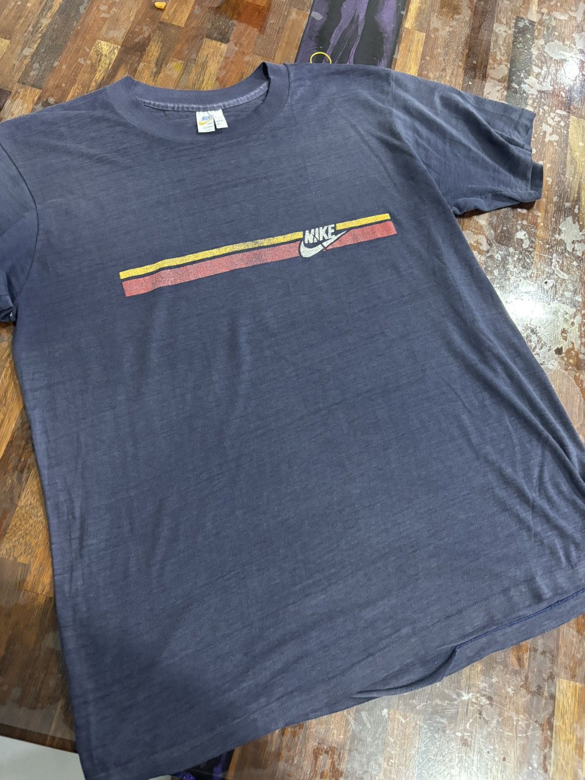 Nike Vintage 70’s Nike Tshirt Size US XL / EU 56 / 4 - 3 Thumbnail