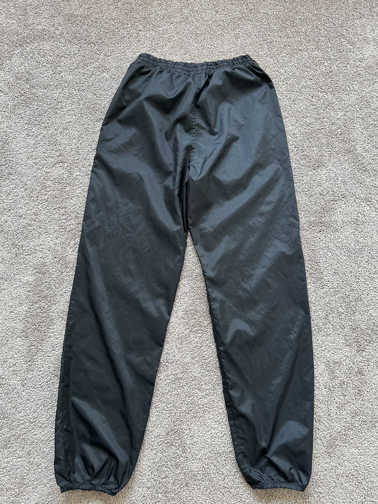 Nike × Vintage Vintage 90s Teal Logo Nike Track Pants Size US 29 - 3 Thumbnail