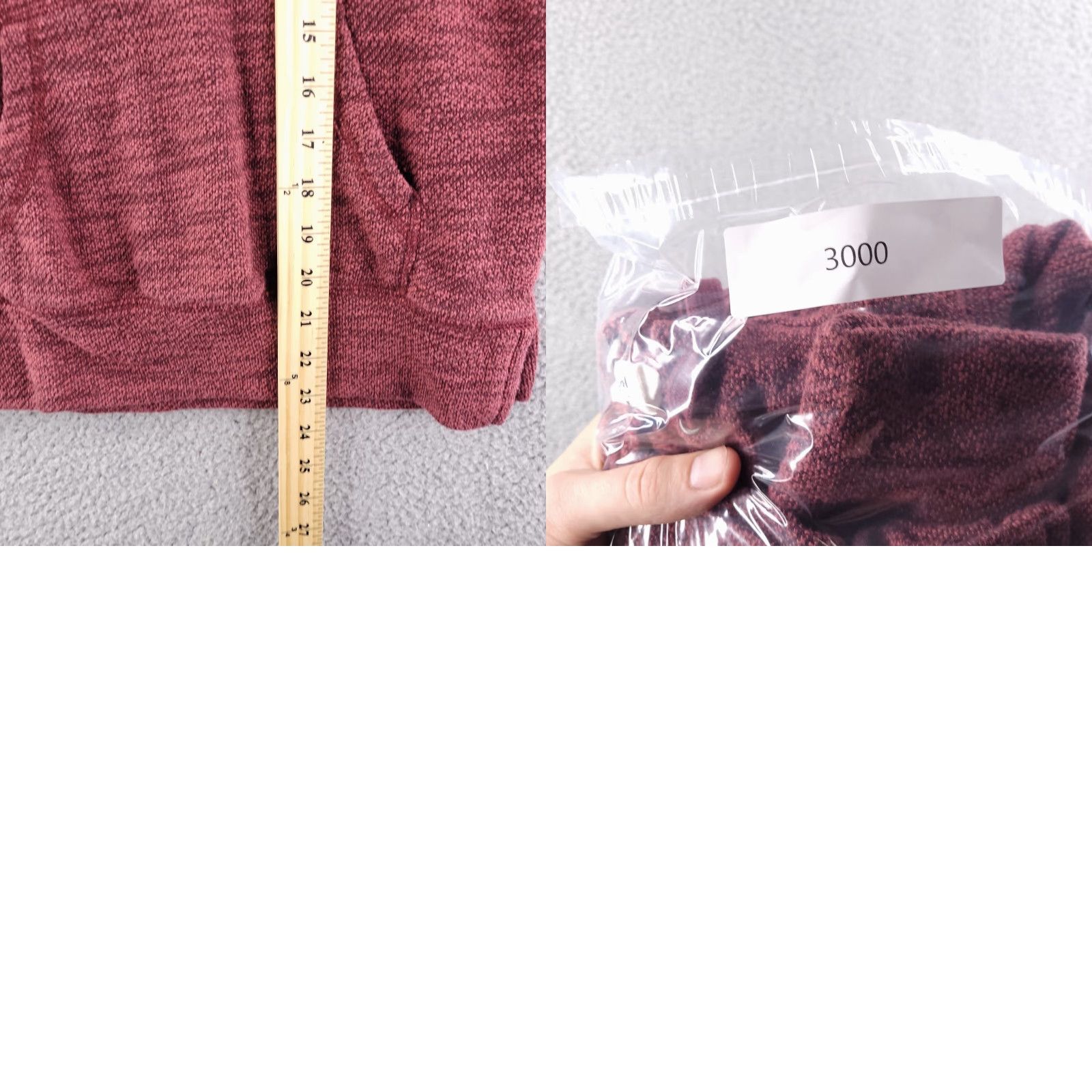 Vans VANS Hoodie Womens XS Knit Red 66 Pullover Sweatshirt Size XS / US 0-2 / IT 36-38 - 8 Thumbnail