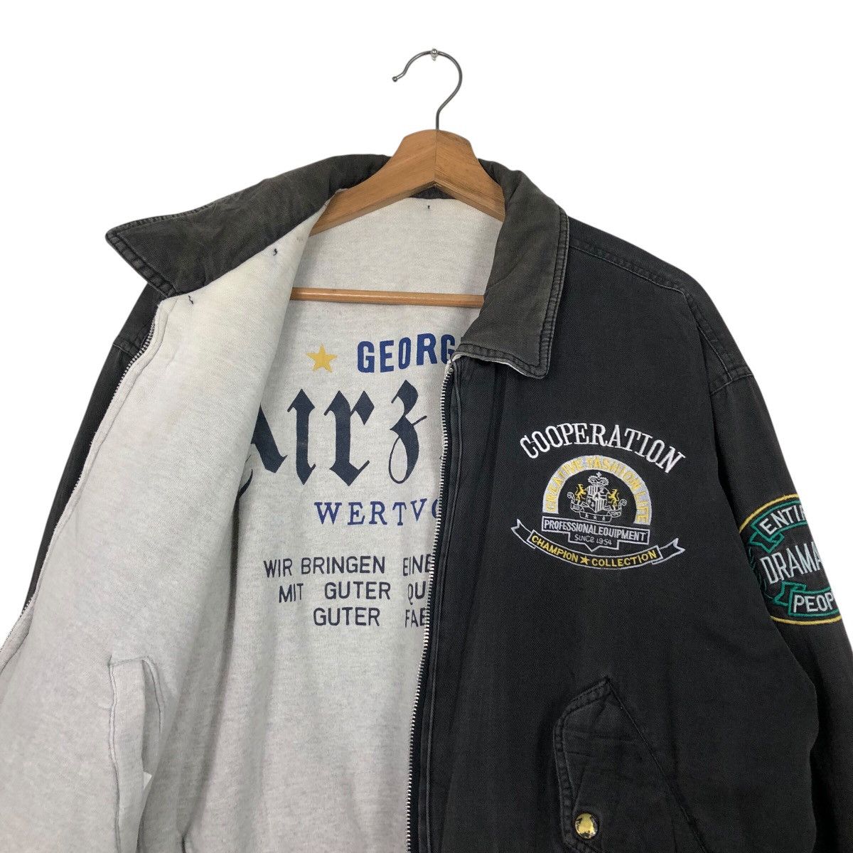 Japanese Brand 📌Vintage Reversible Bomber Jacket Cooperation Issey Miyake Size US M / EU 48-50 / 2 - 18 Thumbnail