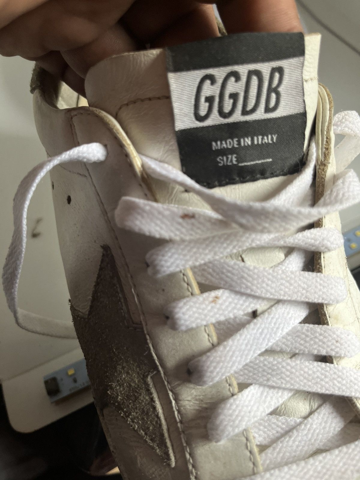 Golden Goose ggdb superstar white size 40 GOLDEN GOOSE Deluxe Brand Size US 10 / IT 40 - 12 Thumbnail