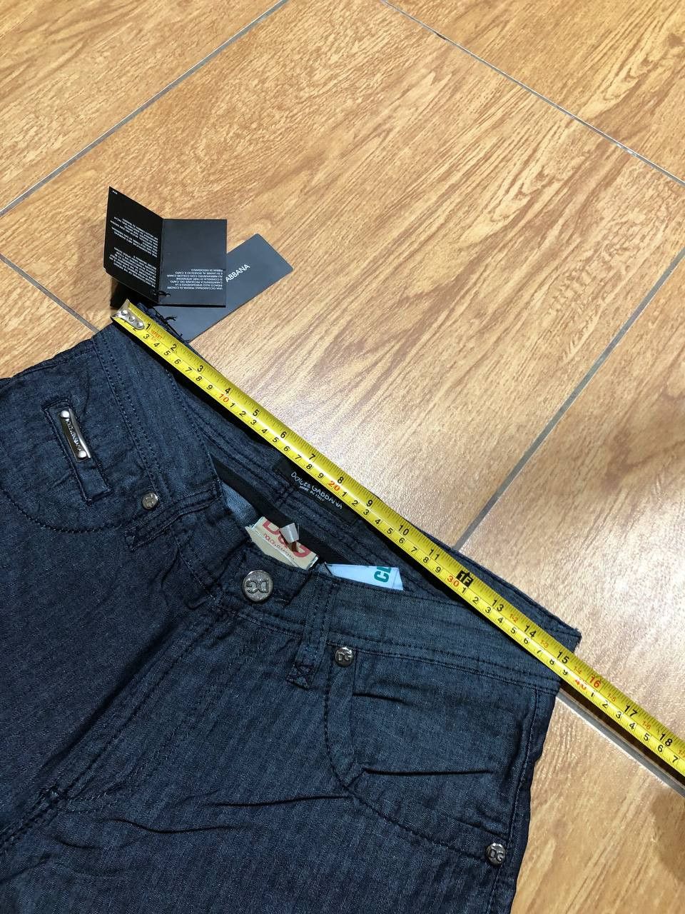 Dolce & Gabbana DOLCE & GABBANA Jeans Cotton Stretch Denim Size US 33 - 12 Thumbnail