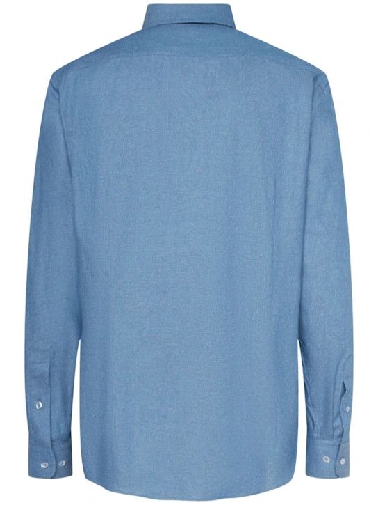 Etro o1lsvrm0425 Shirt in Blue Size US S / EU 44-46 / 1 - 4 Thumbnail
