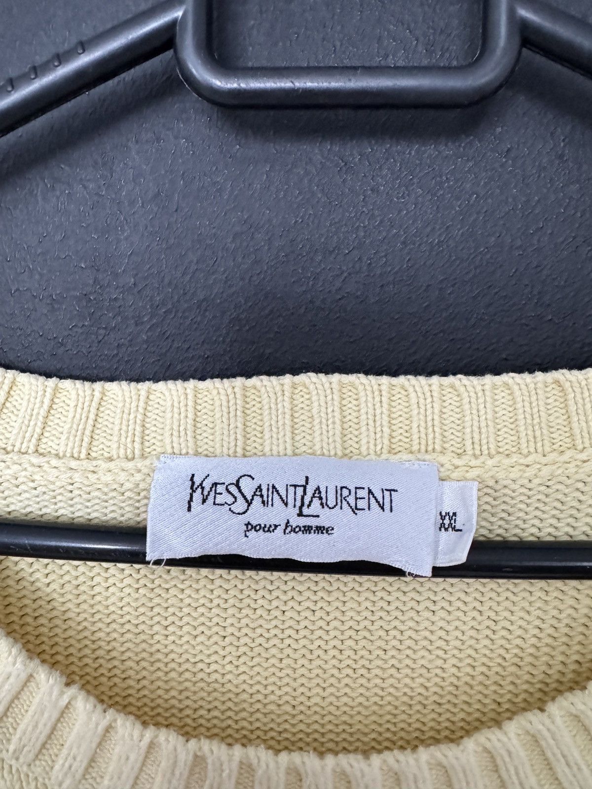 Yves Saint Laurent Vintage Yves Saint Laurent Knitwear Sweater Size US XXL / EU 58 / 5 - 4 Thumbnail