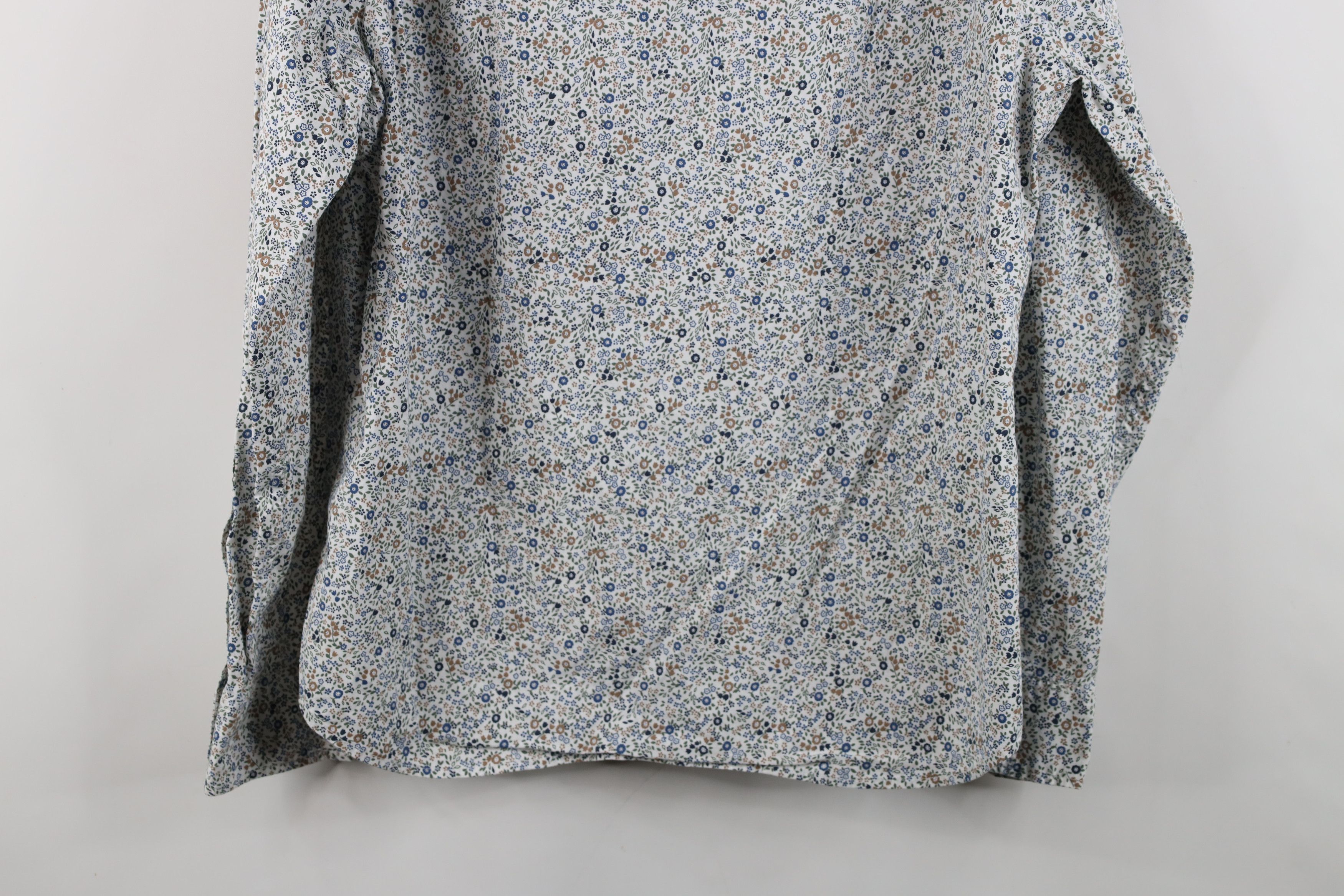 J.Crew J Crew Flex Washed Flower All Over Print Button Down Shirt Size US L / EU 52-54 / 3 - 10 Thumbnail