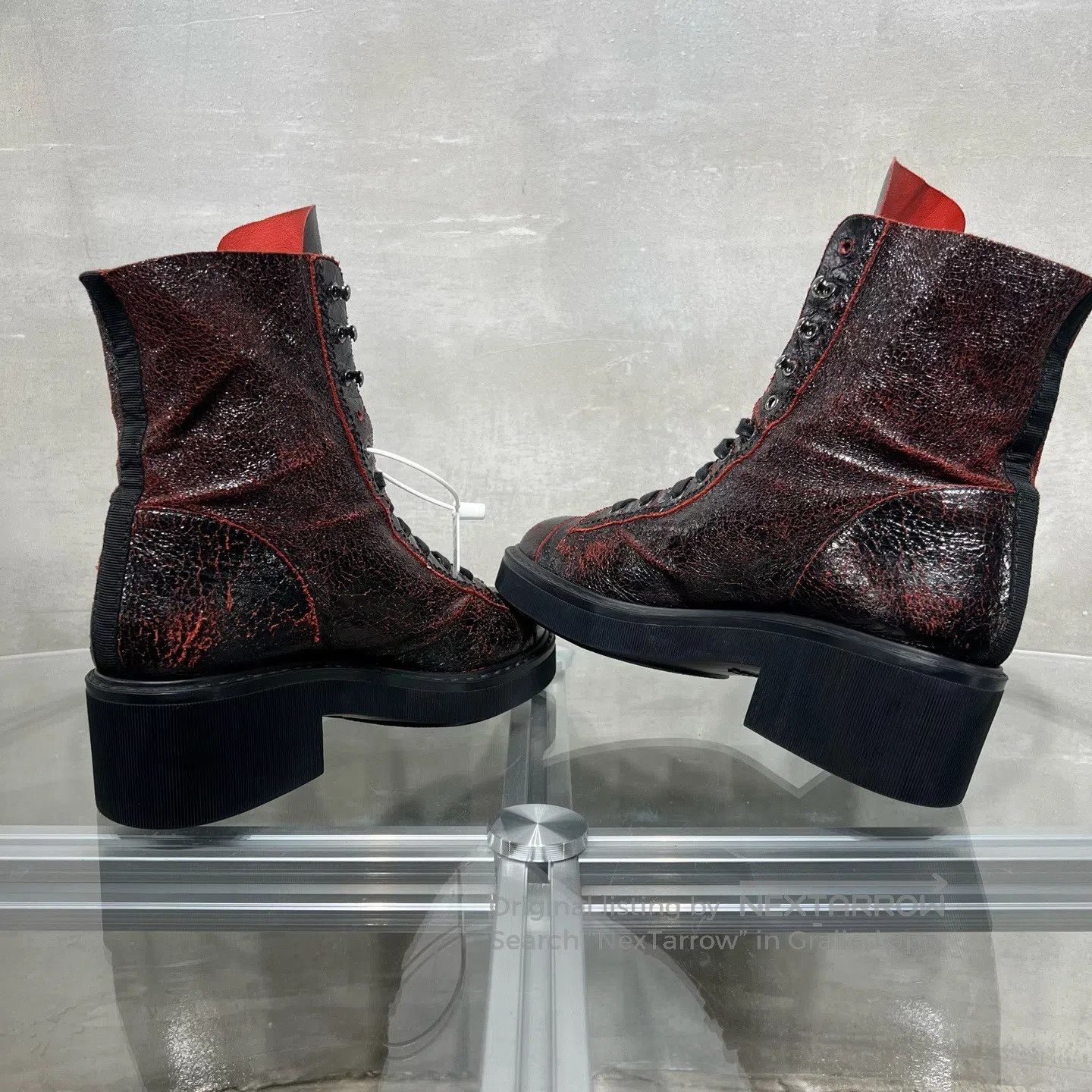 Chanel Chanel Boots: Black and Red Size US 6.5 / IT 36.5 - 5 Thumbnail