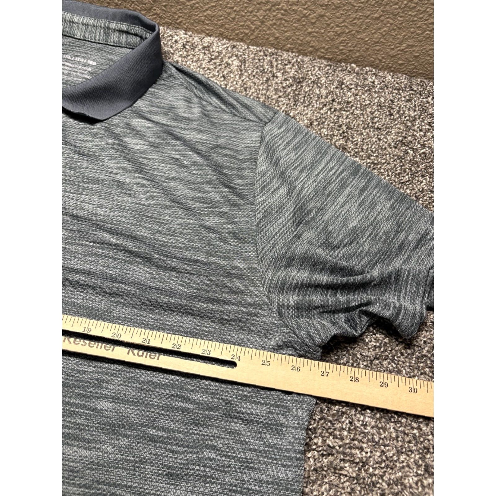 Under Armour Under Armour Polo Shirt Mens 3XL Gray Heather Short Sleeve Golf Sports Casual Quarter Button Collared Shirt Size US XXL / EU 58 / 5 - 5 Thumbnail