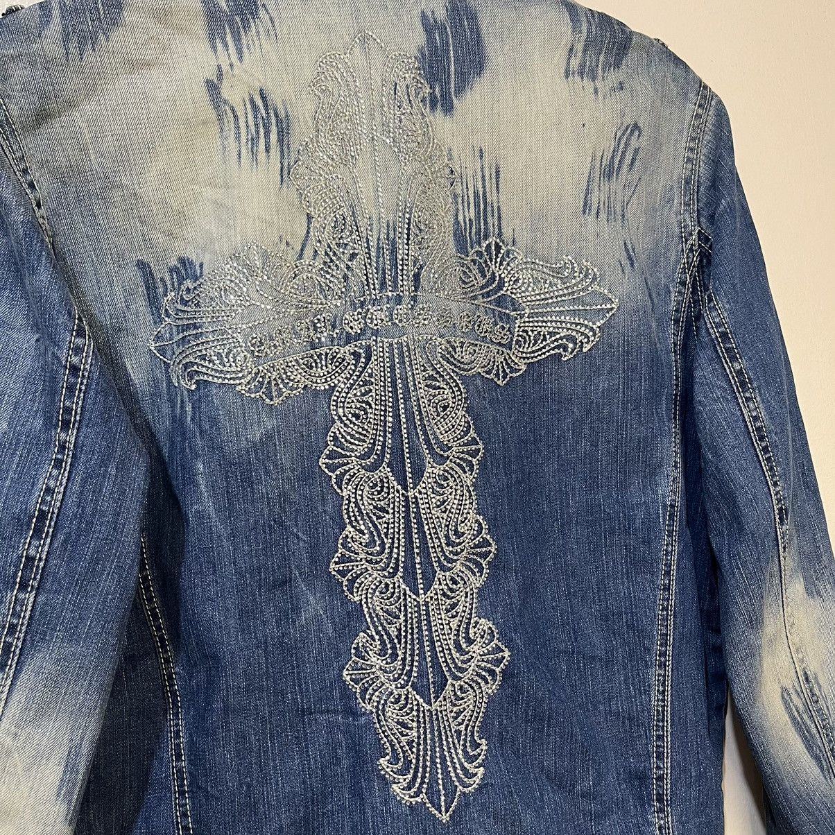A&G Rock Rare A&G Amal Guessous x Sex Pistols Biker Denim Jacket Size US L / EU 52-54 / 3 - 18 Thumbnail