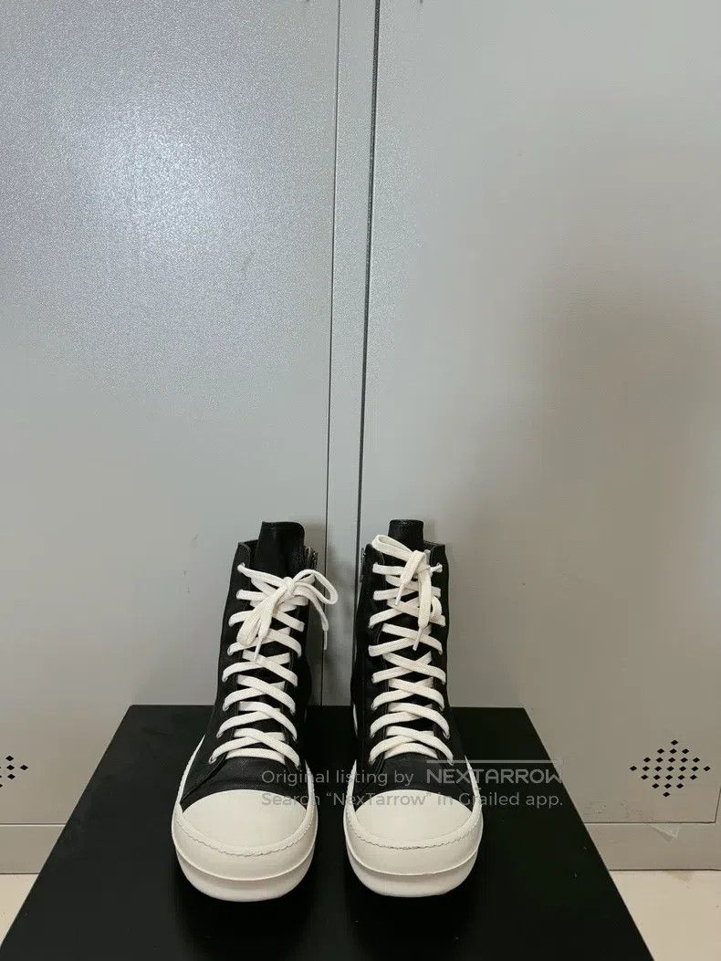 Rick Owens Rick Owens Top-tier waxed Converse Size US 7 / EU 40 - 2 Thumbnail