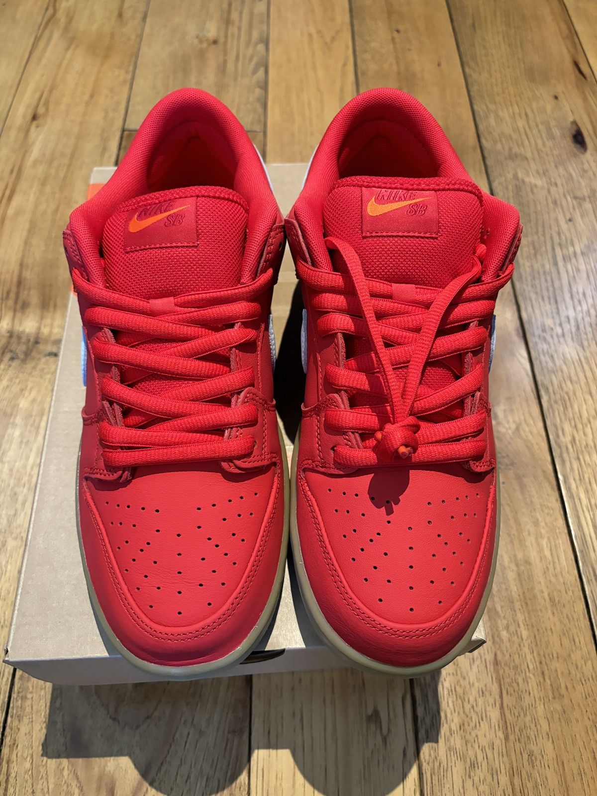 Nike Nike Dunk Low SB Orange Label Red Gum Size US 11 / EU 44 - 3 Thumbnail