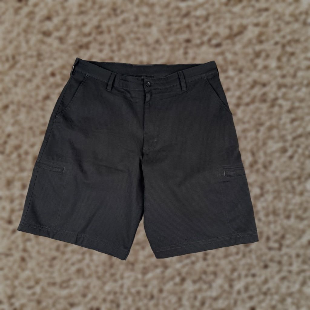 Champion Champion Shorts Men 34 Black Chino 100% Polyester Cargo Skate Beach Casual 34x10 Size US 34 / EU 50 - 1 Thumbnail