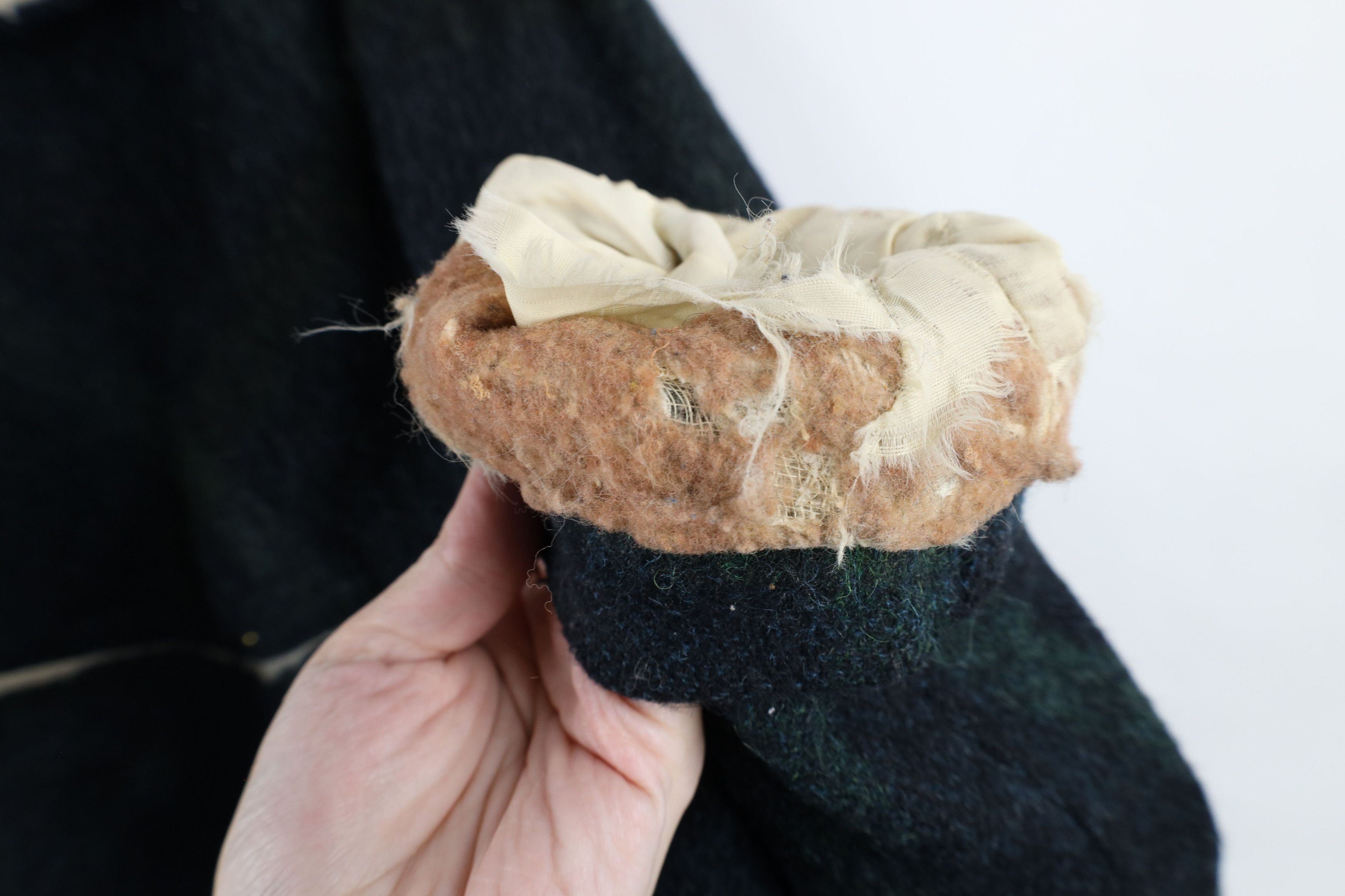 Vintage Vtg 50s 60s McGregor Deep Pile Fleece Wool Jacket USA Size US L / EU 52-54 / 3 - 7 Thumbnail