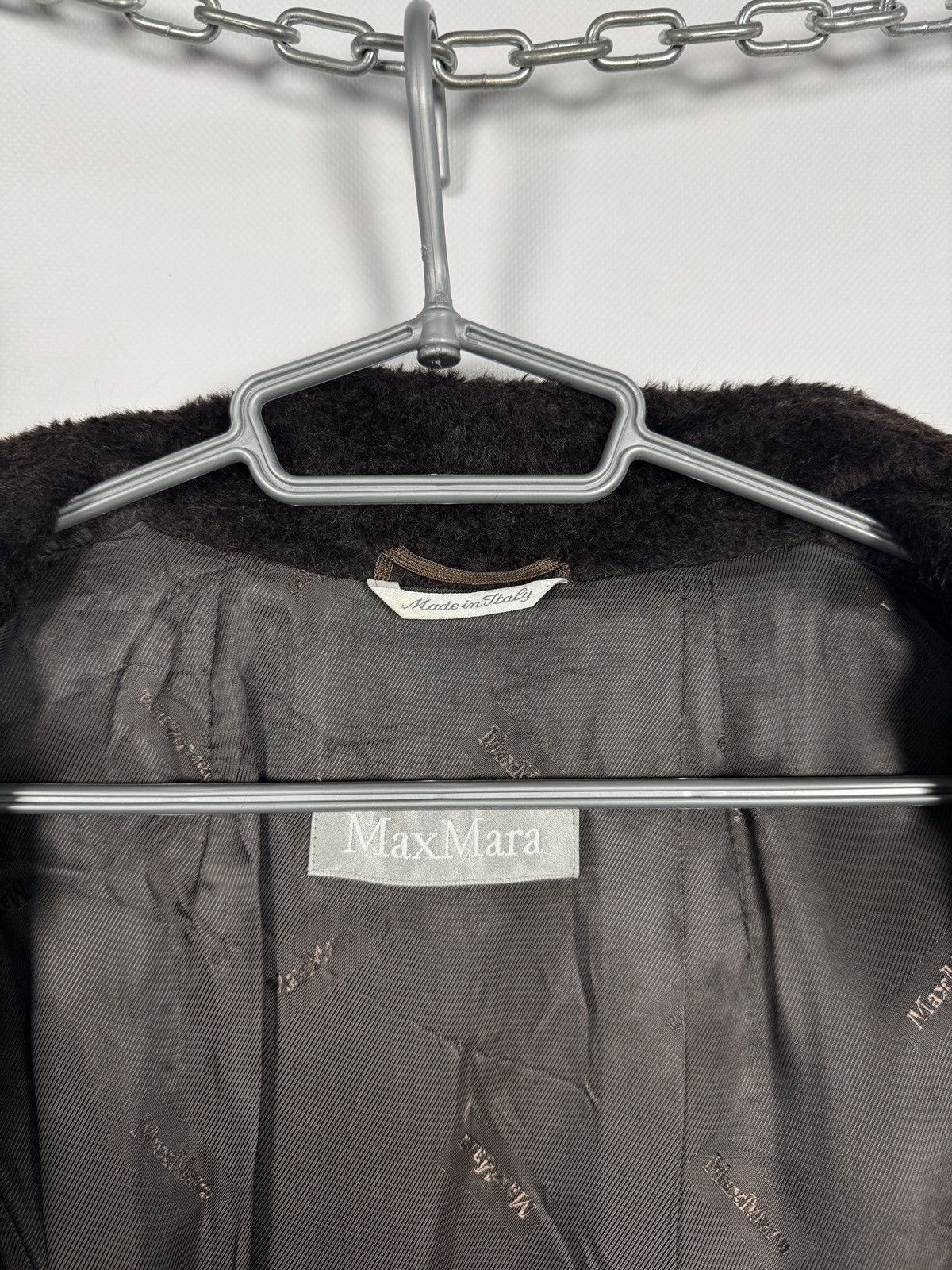 Max Mara Max Mara Alpaca Wool Coat Winter Teddy Luxury Made in Italy Size M / US 6-8 / IT 42-44 - 7 Thumbnail
