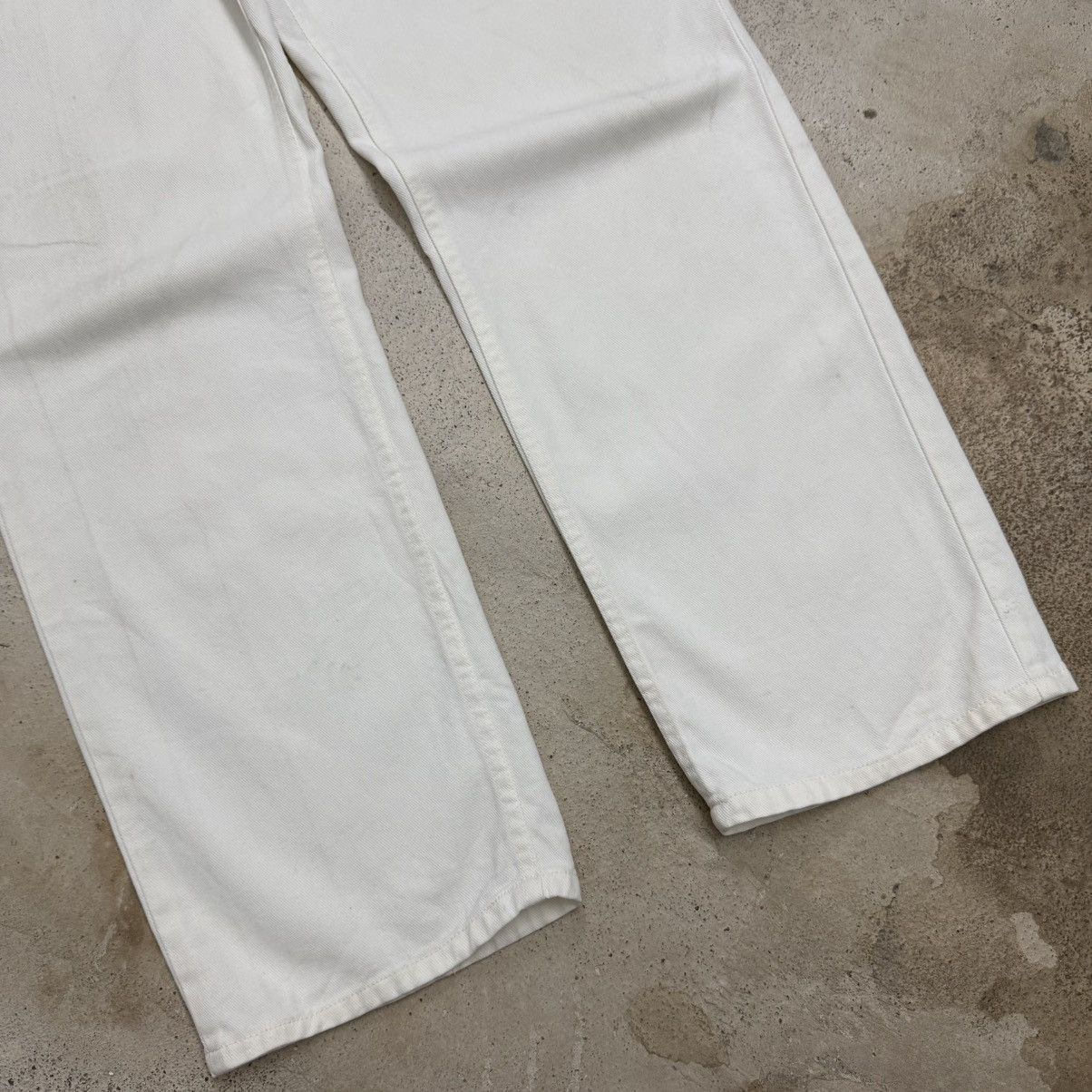 Levi's Vintage 96’s Levis Wide Straight Japan Stretch Denim Pants Size 30" / US 8 / IT 44 - 5 Thumbnail
