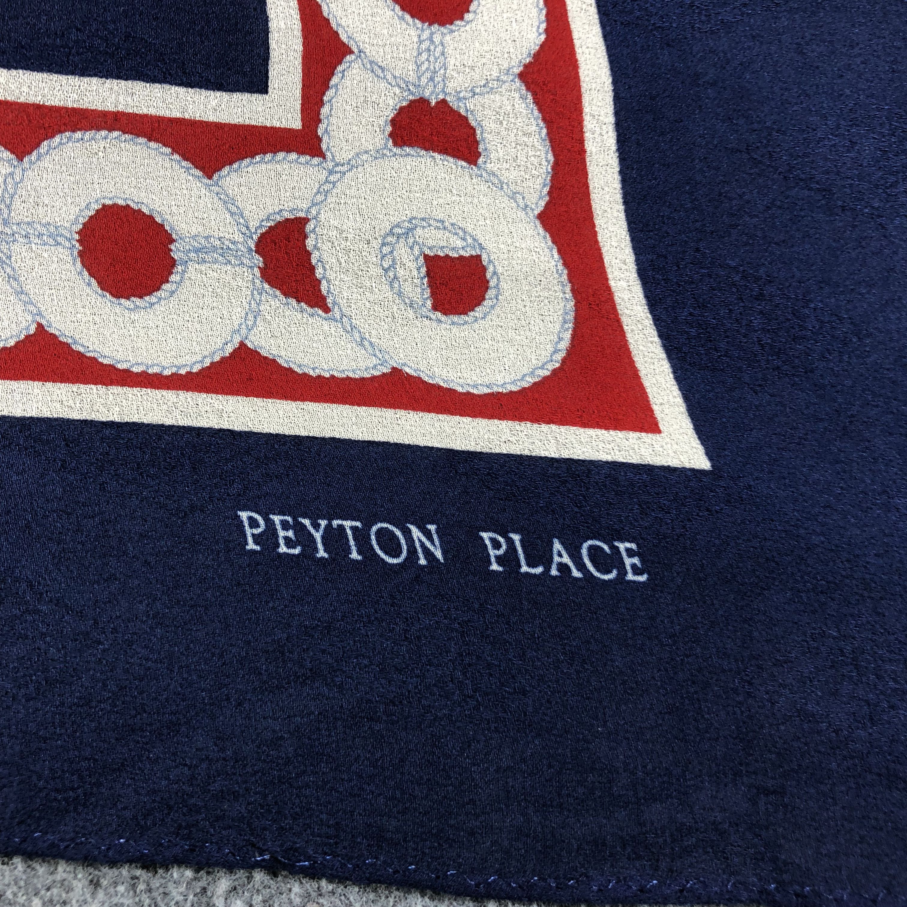 PPFM Peyton Place PPFM Luxury Silk Scarf M571 Size ONE SIZE - 3 Thumbnail