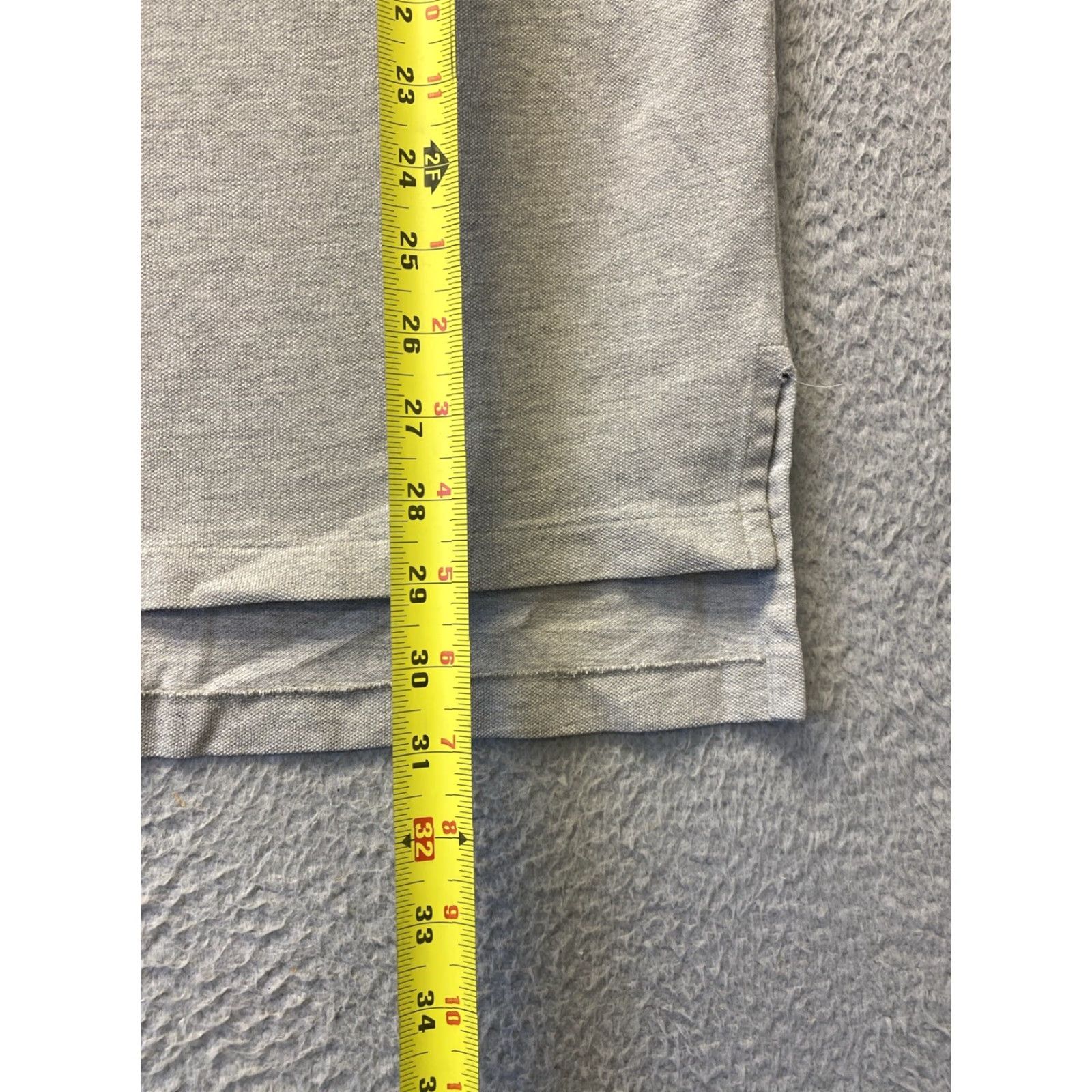 Polo Ralph Lauren Polo Ralph Lauren Men’s Gray Solid Logo Polo Shirt XL Short Sleeve Size US XL / EU 56 / 4 - 6 Thumbnail