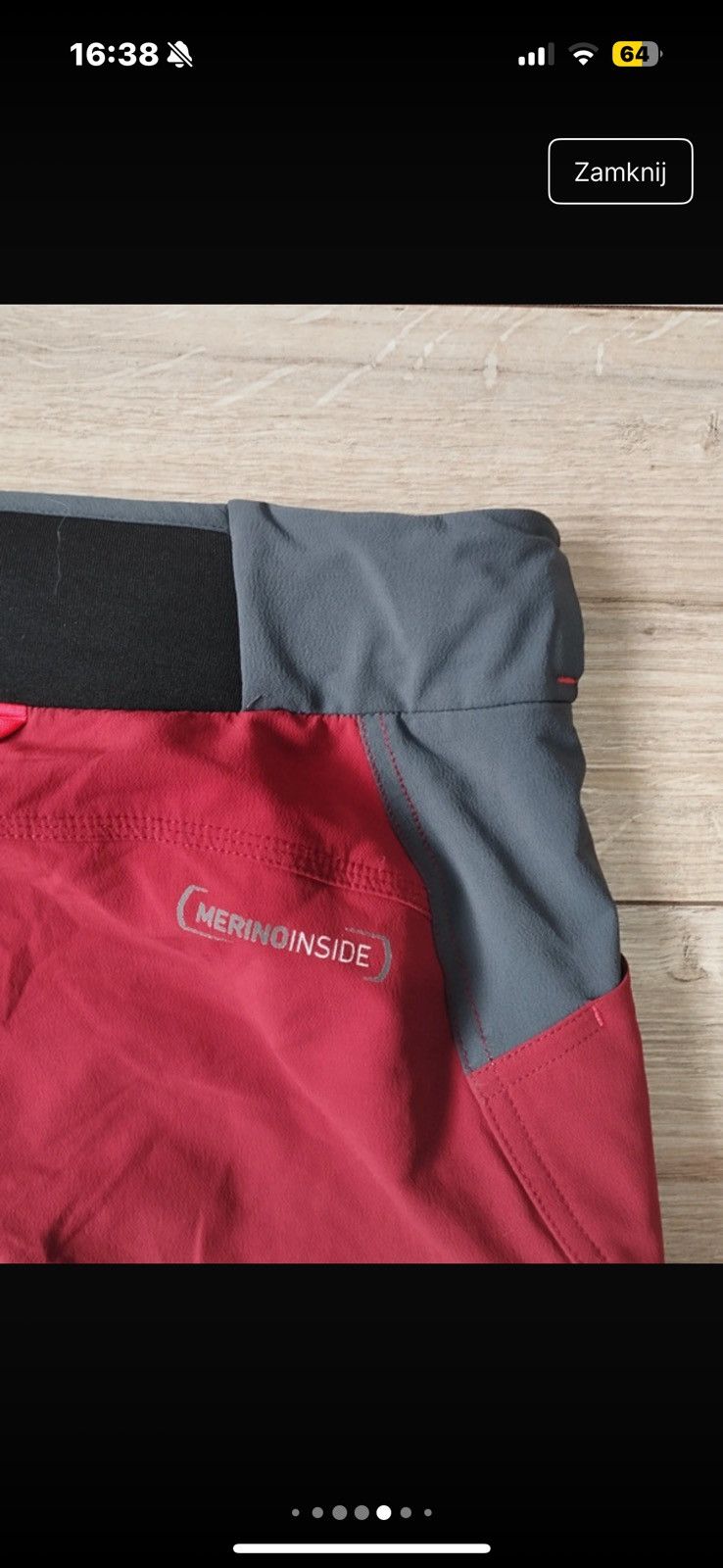 ORTOVOX Ortovox Merino Inside trekking pants XS Size 25" / US 0 / IT 36 - 9 Thumbnail