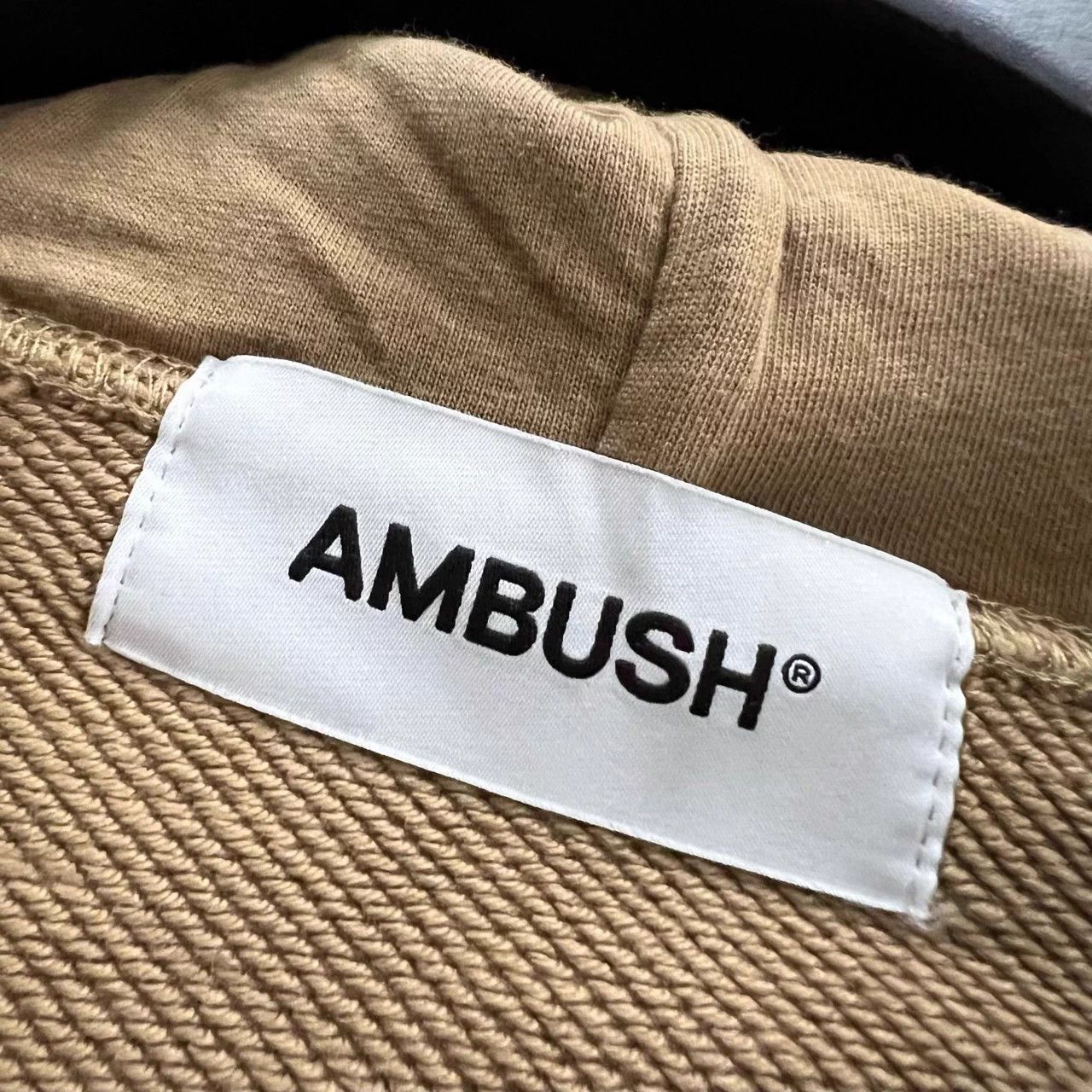 Ambush Design AMBUSH Khaki Embroidered Logo Hoodie S/XL New Tags Size US S / EU 44-46 / 1 - 2 Thumbnail