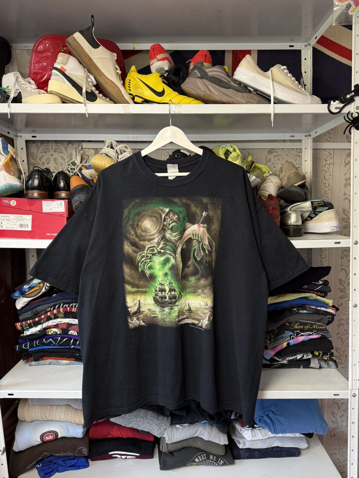 Iron Maiden Vintage Iron Maiden 2008 T Shirt Rime of the Ancient Mariner Size US XXL / EU 58 / 5 - 21 Thumbnail