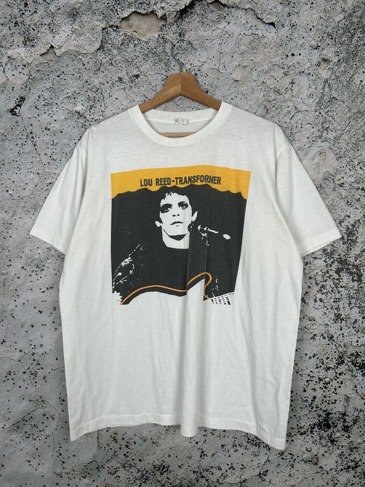 Vintage Lou Reed Transformer Rock Band Tee Grunge 90s