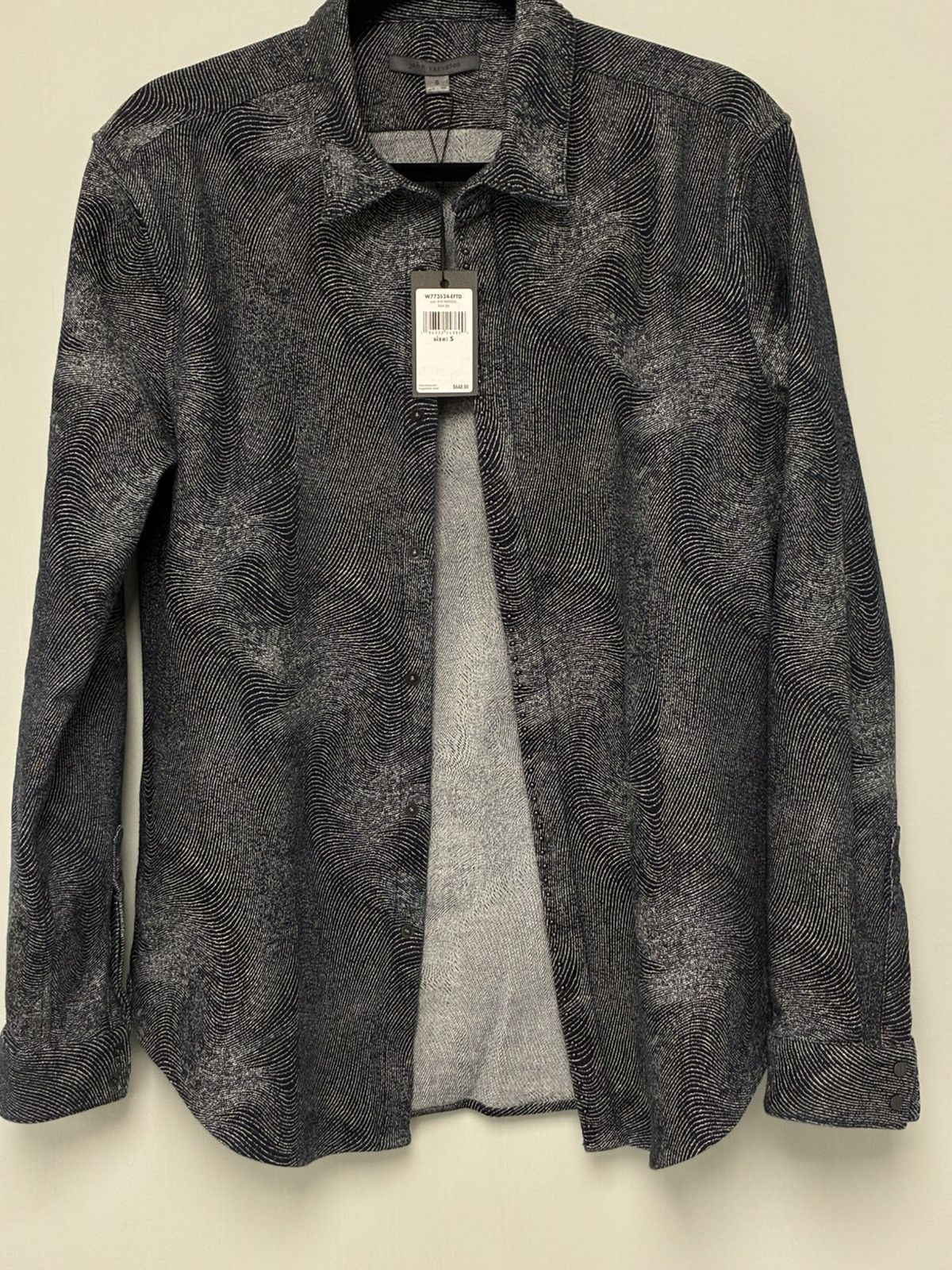 John Varvatos studded Japanese denim Jase Shirt small Size US S / EU 44-46 / 1 - 9 Thumbnail