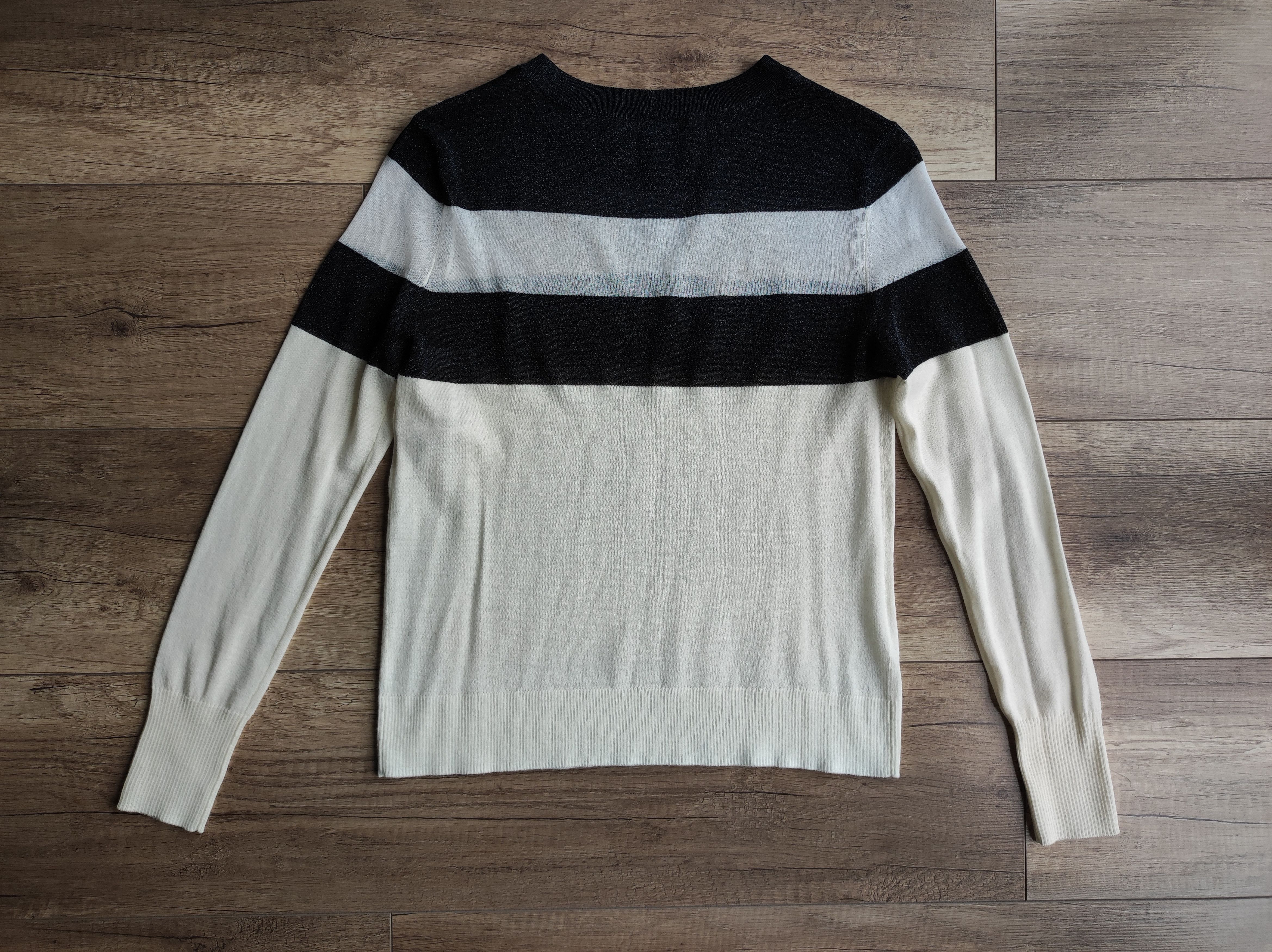 Armani × Armani Exchange Armani Exchange Women's Wool Blend Glitter Sweater,XS Size XS / US 0-2 / IT 36-38 - 6 Thumbnail