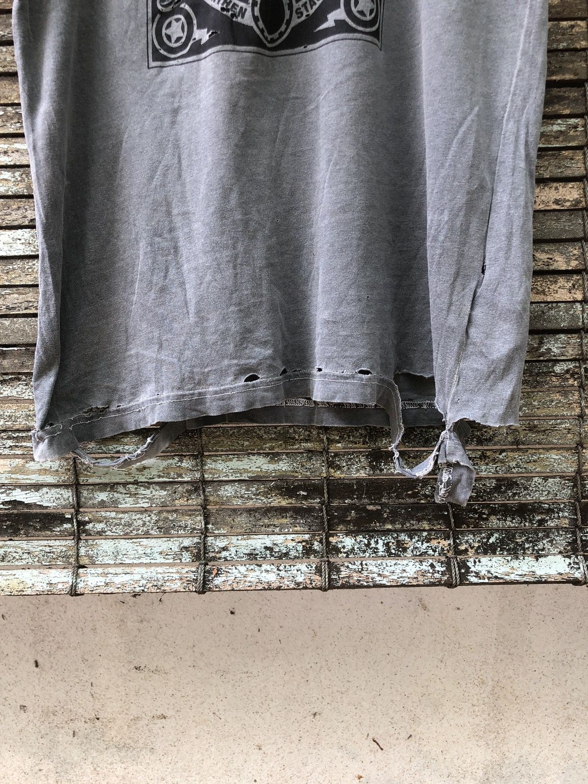 Japanese Brand × Nudie Jeans 💥RARE💥Vintage Distressed Nudie Jeans Tshirt Size US M / EU 48-50 / 2 - 12 Thumbnail