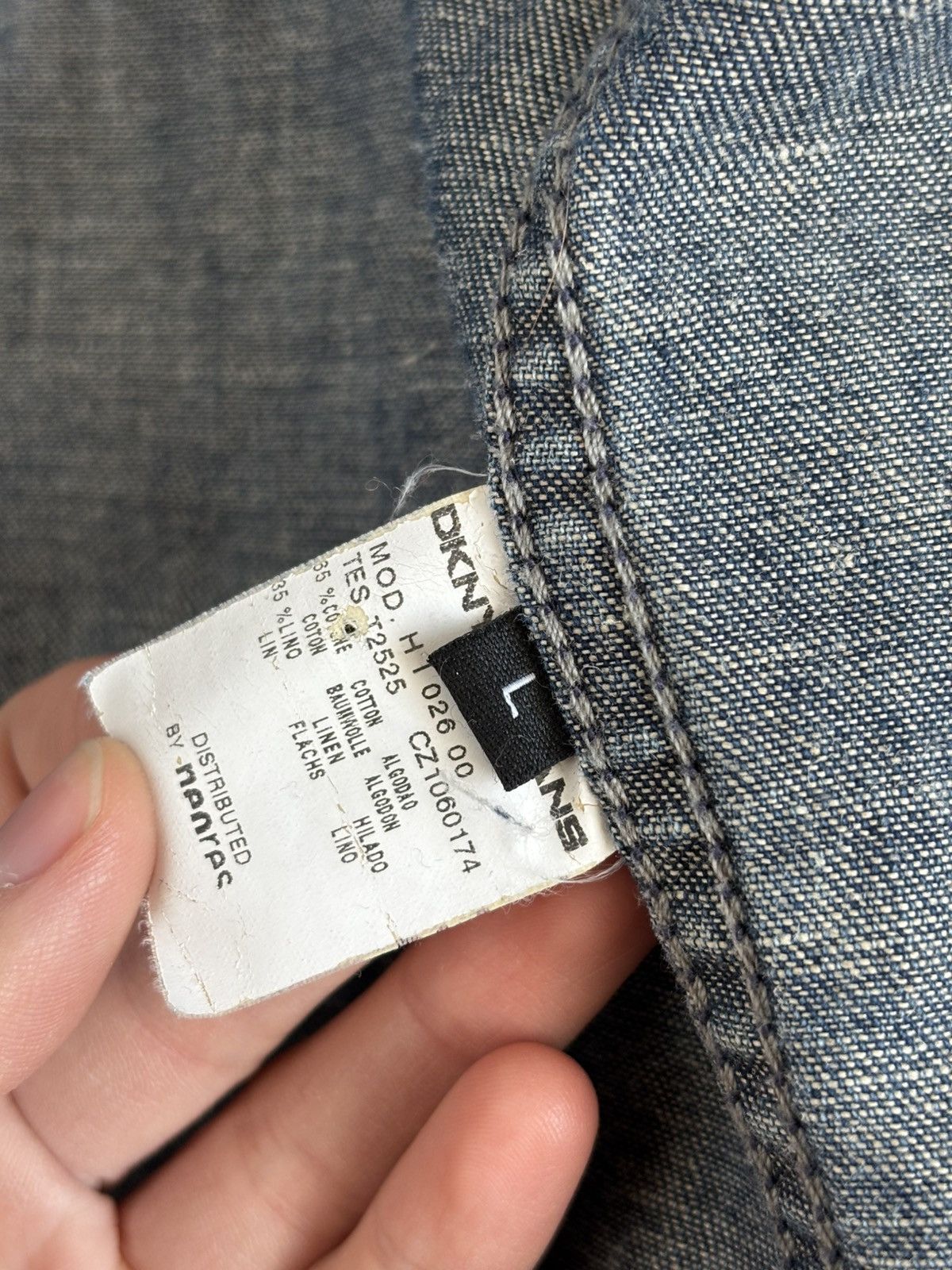DKNY DKNY Jeans Denim Jacket Y2K Size US S / EU 44-46 / 1 - 7 Thumbnail