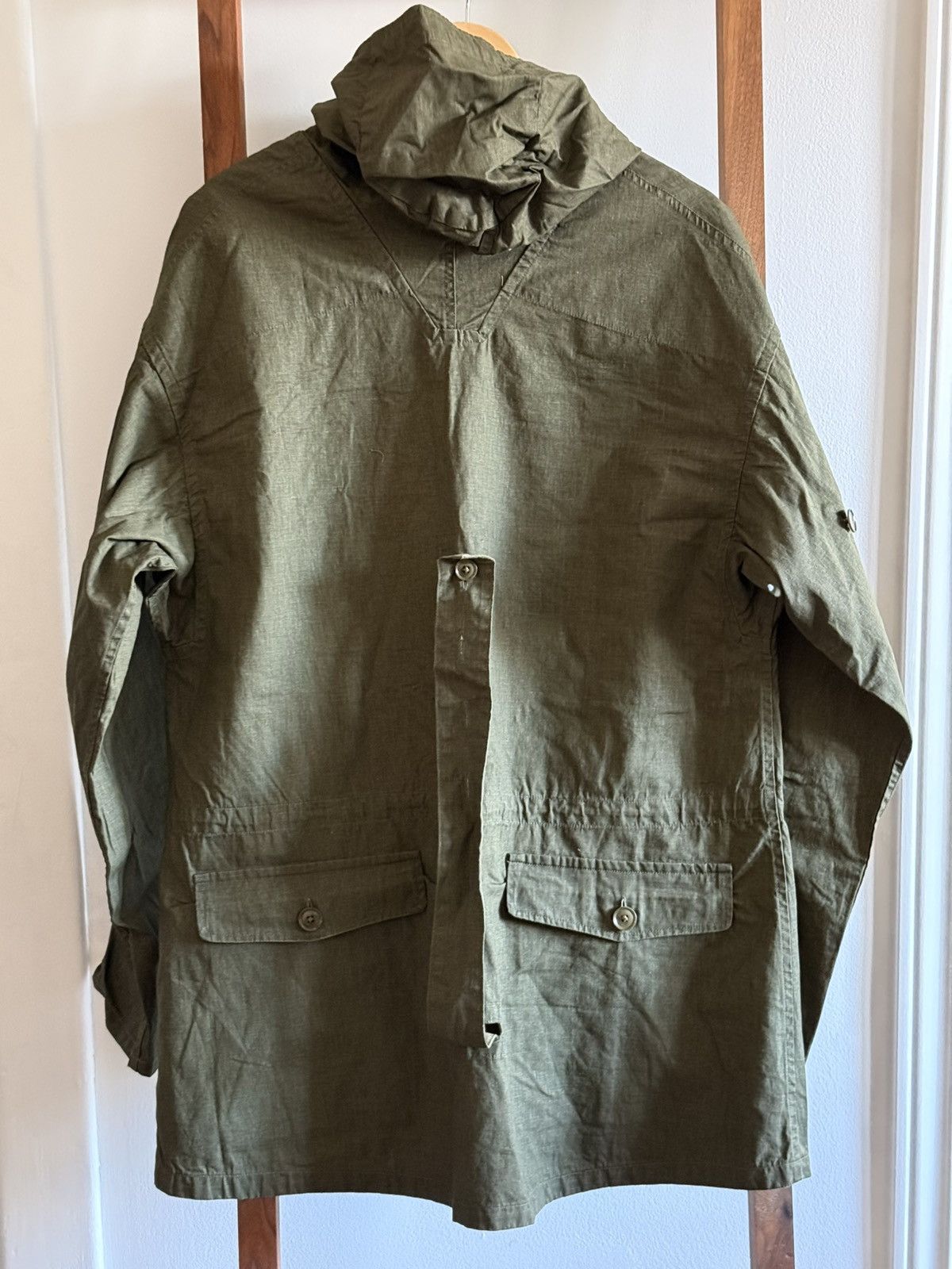 Nigel Cabourn Nigel Cabourn German Mountain Parka Army Green Size US M / EU 48-50 / 2 - 5 Thumbnail