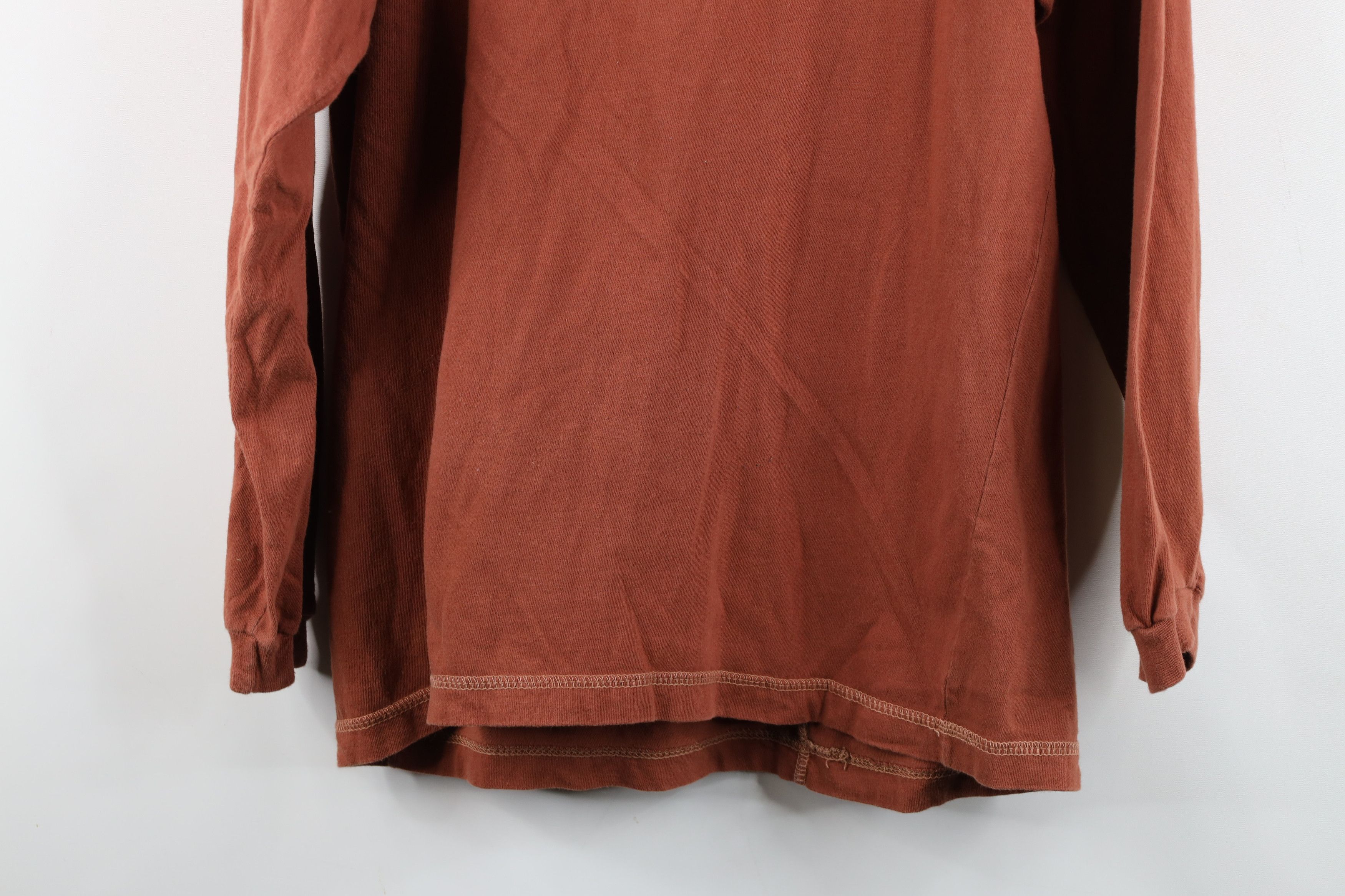 Vintage Vintage 90s Streetwear Long Sleeve Henley T-Shirt Cotton Size US M / EU 48-50 / 2 - 13 Thumbnail
