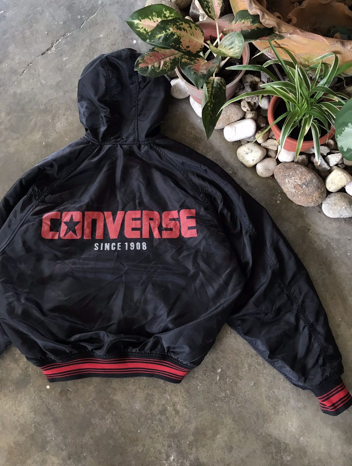 Converse BEST OFFER🔥VINTAGE Reversible Converse Boxy Hoddie 🔥 Size M / US 6-8 / IT 42-44 - 4 Thumbnail