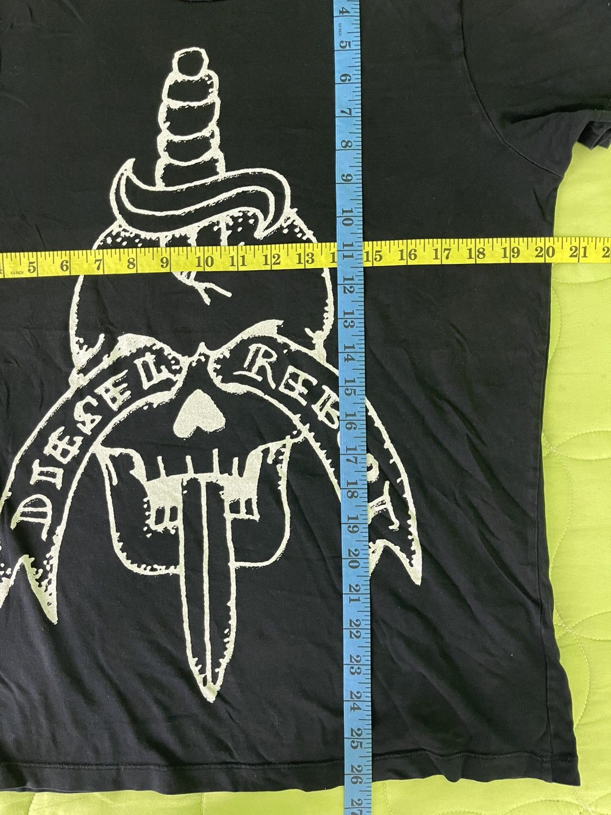 Diesel Vintage Diesel Reboot Photoprint Skull Shirt Tee Size US M / EU 48-50 / 2 - 8 Thumbnail
