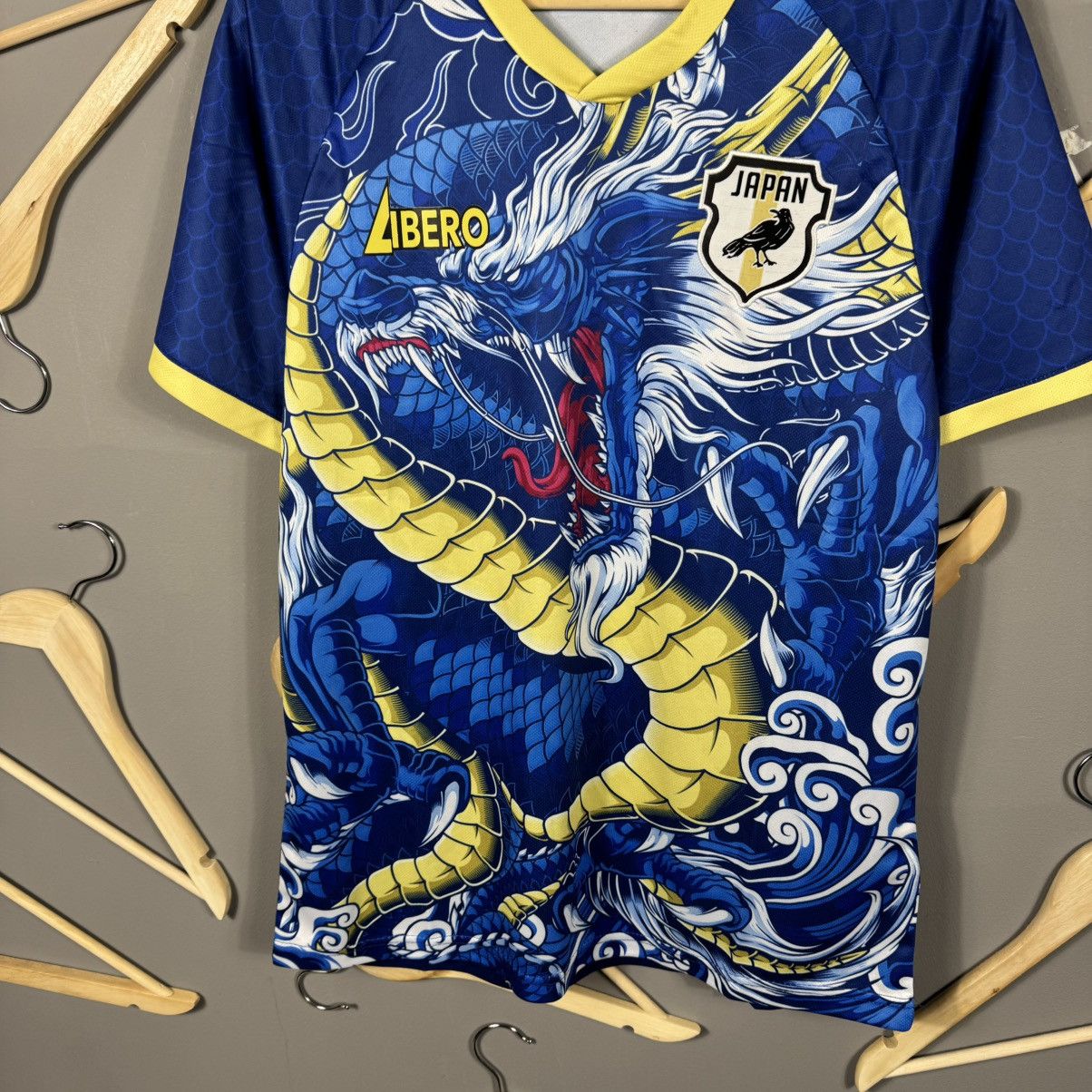 Japanese Brand Japan Dragon Blokcore Soccer Jersey Size US M / EU 48-50 / 2 - 3 Thumbnail