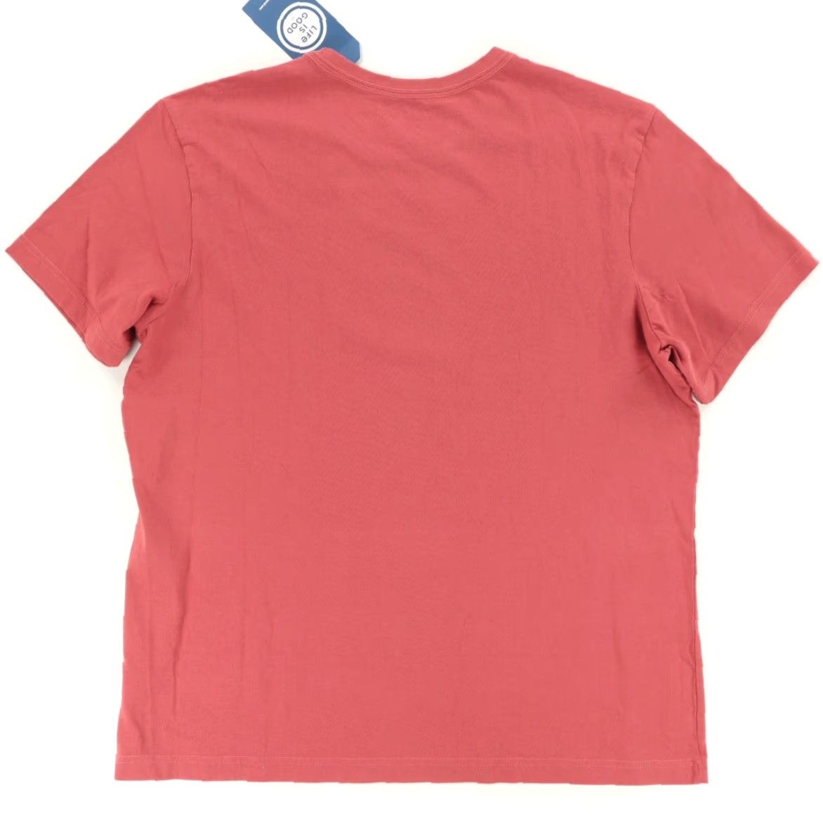 Life is Good Life is Good Baseball Solid T-Shirt Red Men's L Shirt Mens Life is Good Baseball Solid T-Shirt Red L Size US L / EU 52-54 / 3 - 4 Thumbnail