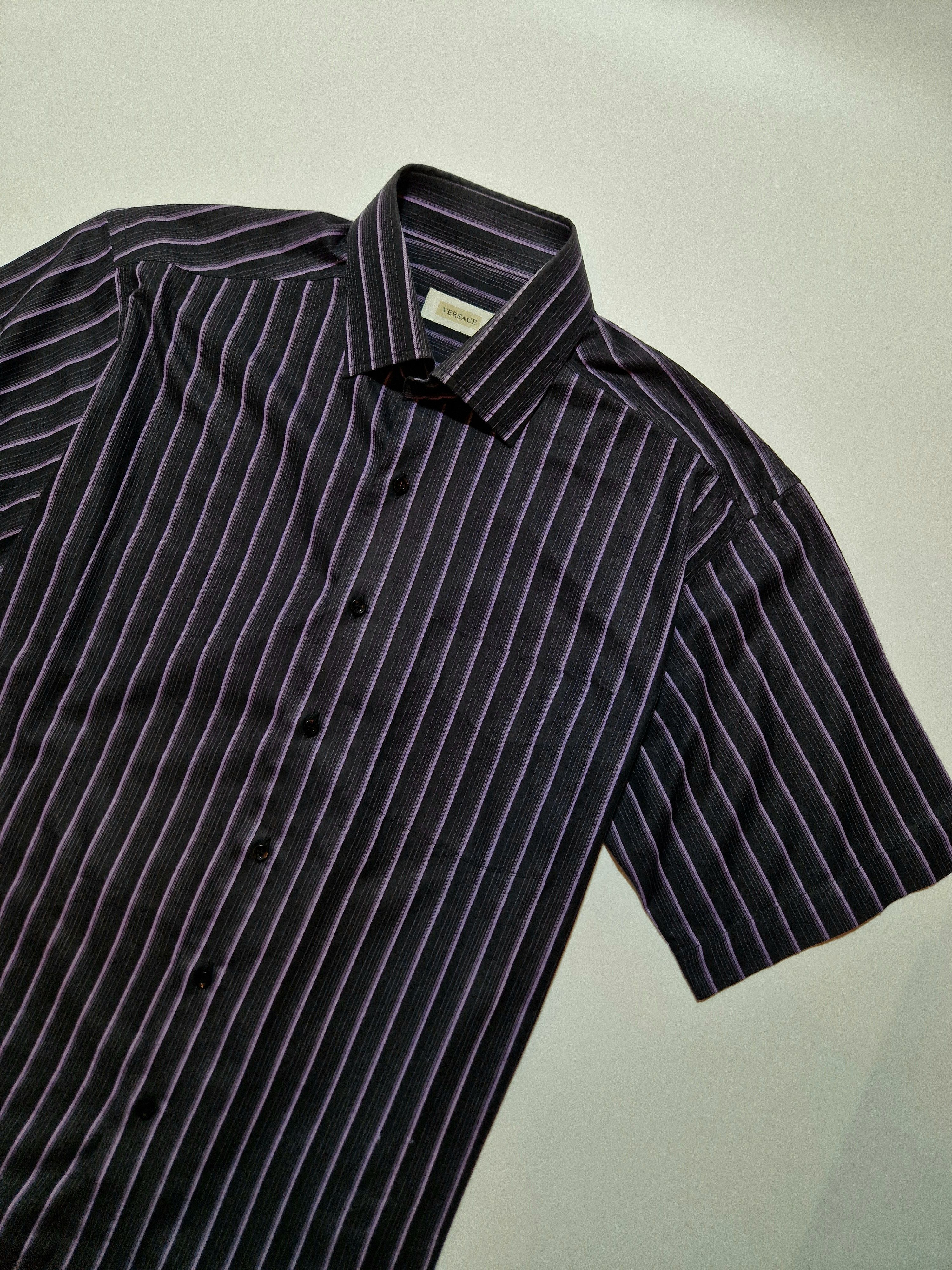 Versace Versace vintage shirt men's cotton made in Italy Size US L / EU 52-54 / 3 - 2 Thumbnail