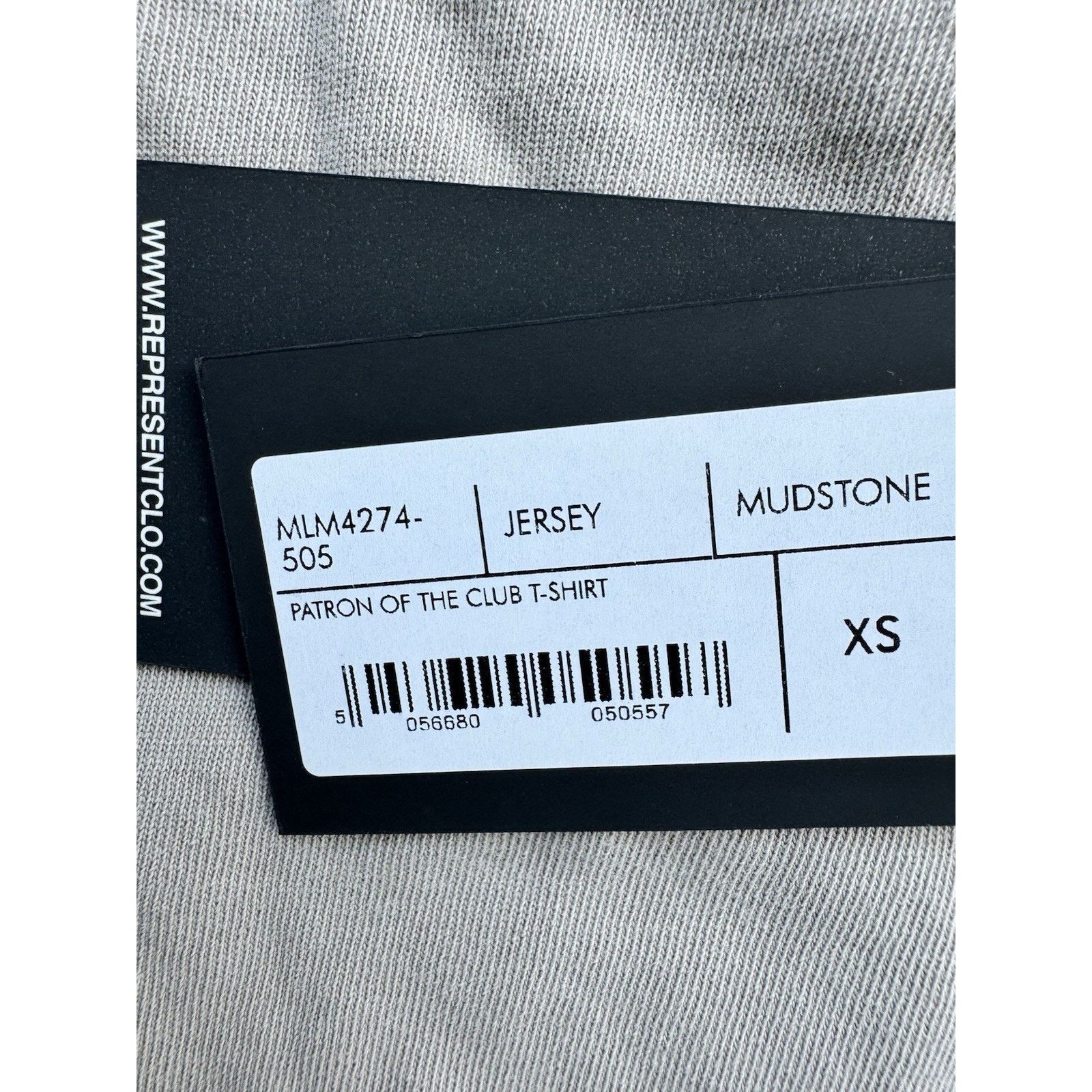 Represent Clo. Represent Patron Of The Club Oversized T-Shirt Mudstone XS Size US XS / EU 42 / 0 - 3 Thumbnail