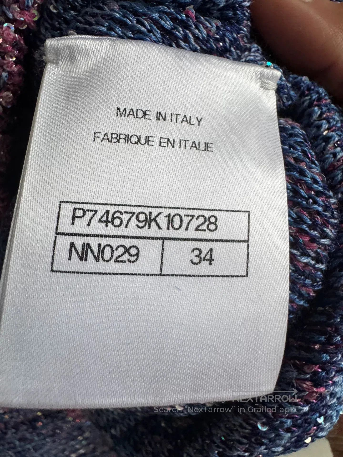 Chanel Chanel 23P Sequin Jacket. Size XXS / US 00 / IT 34 - 6 Thumbnail