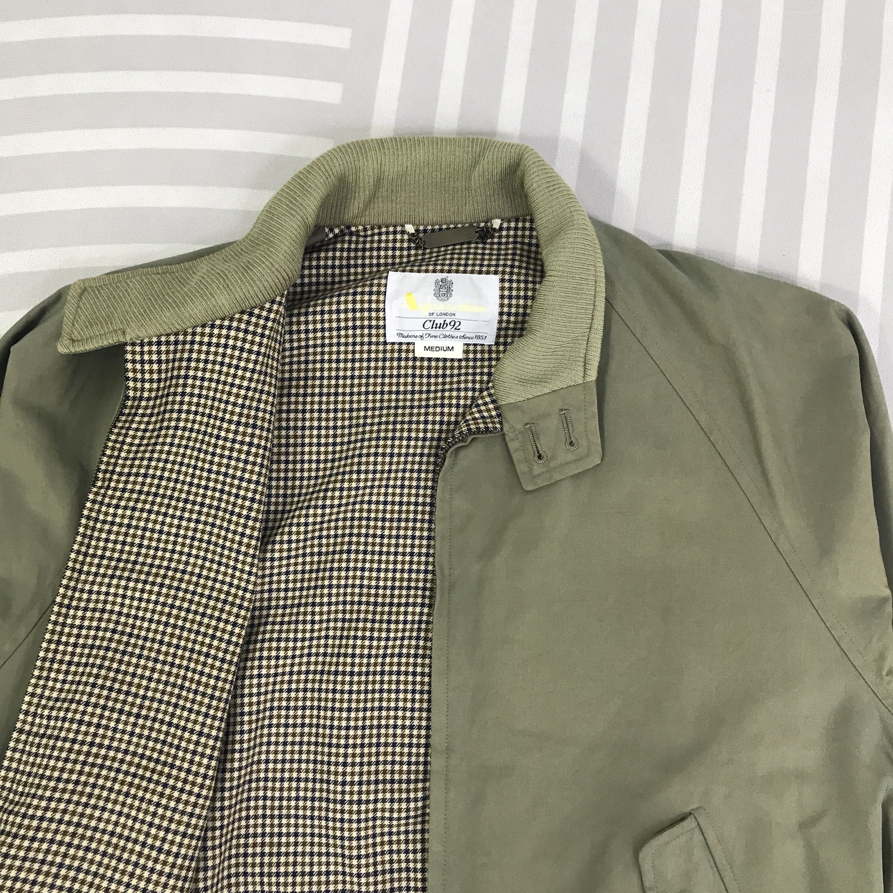 Aquascutum Vintage Aquascutum tartan design Jacket K70B21 Size US M / EU 48-50 / 2 - 2 Thumbnail