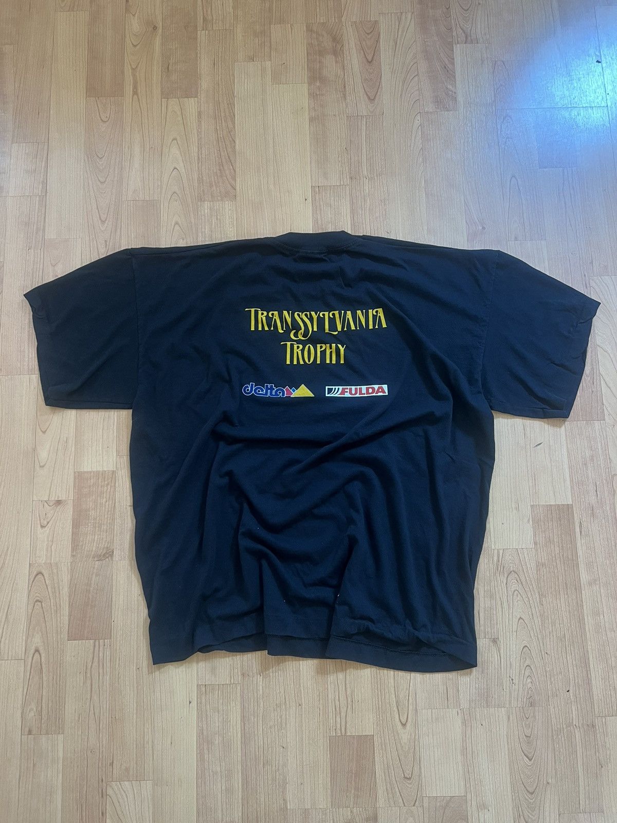 Fruit Of The Loom Vintage single stitch T-shirt Size US L / EU 52-54 / 3 - 7 Thumbnail