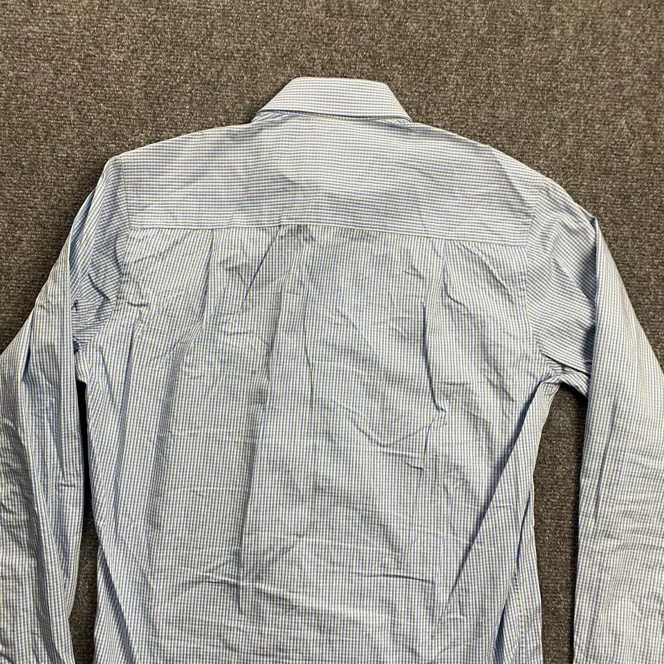 David Donahue David Donahue Shirt Men's 15 Plaid Trim Button Up 32/33 Size US S / EU 44-46 / 1 - 8 Thumbnail