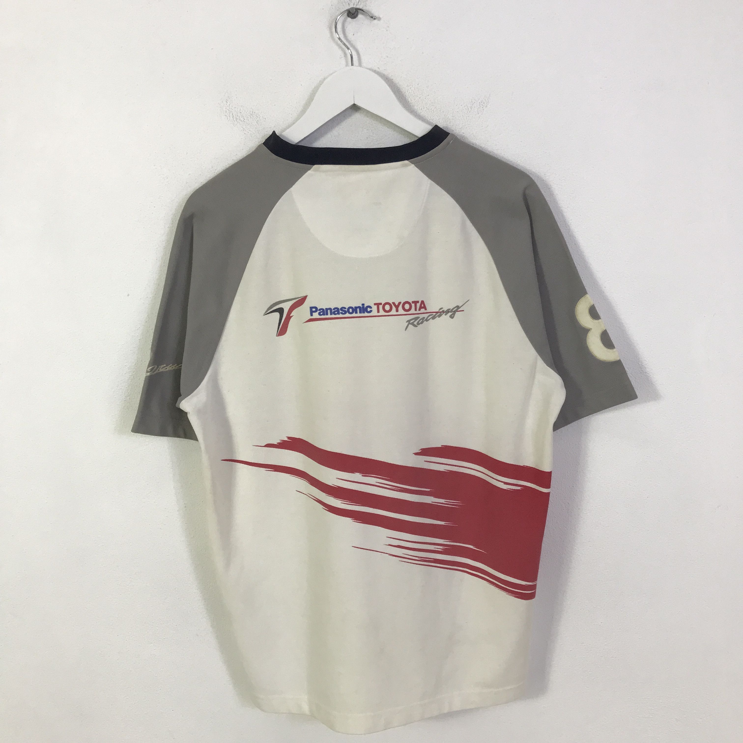 Japanese Brand panasonic x toyota t-shirt K117B5 Size US L / EU 52-54 / 3 - 3 Thumbnail