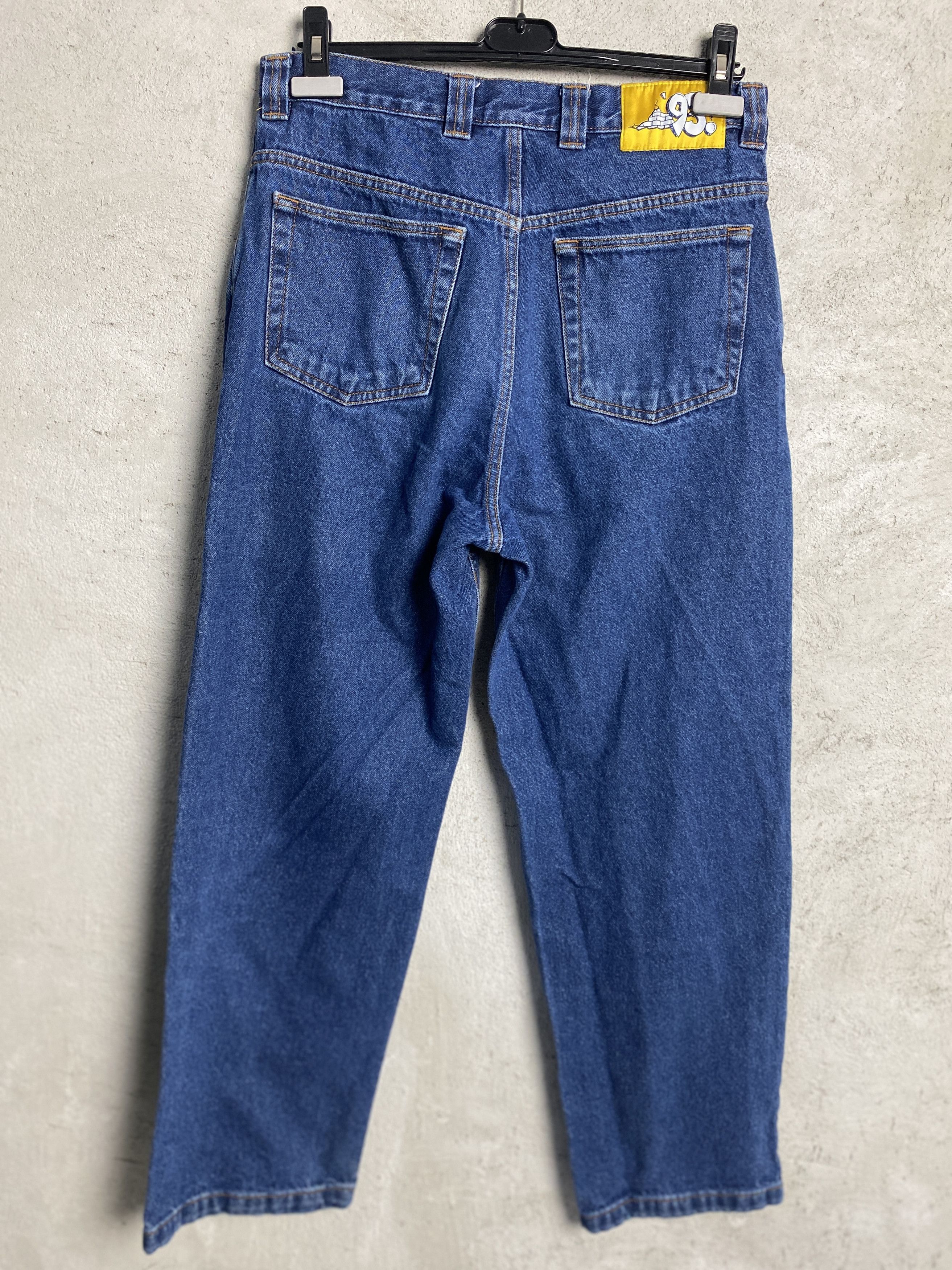 Polar Skate Co. Polar Skate Co 93 Jeans 30x30 Black Orange Acid
