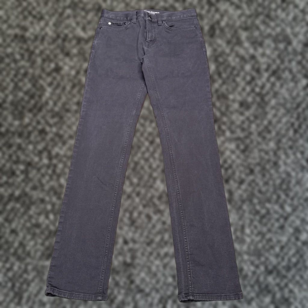 Banana Republic Banana Republic Slim Jeans Mens 29x32 Gray Mid Rise Stretch City Straight 5-Pocket Denim Cotton Spandex Vintage No Size US 29 - 1 Thumbnail