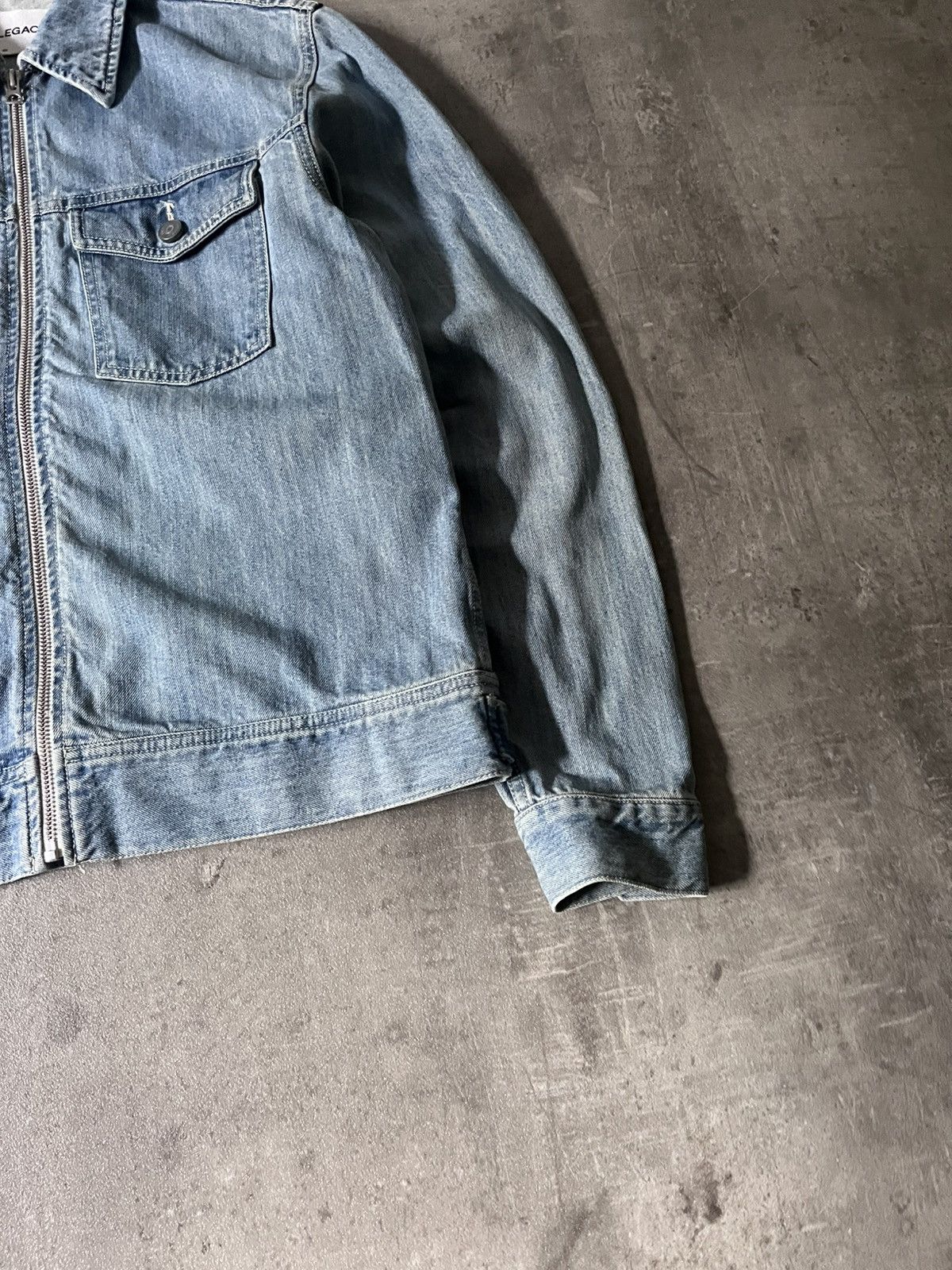 Our Legacy Our Legacy Light Denim jacket zip blue Size US S / EU 44-46 / 1 - 3 Thumbnail