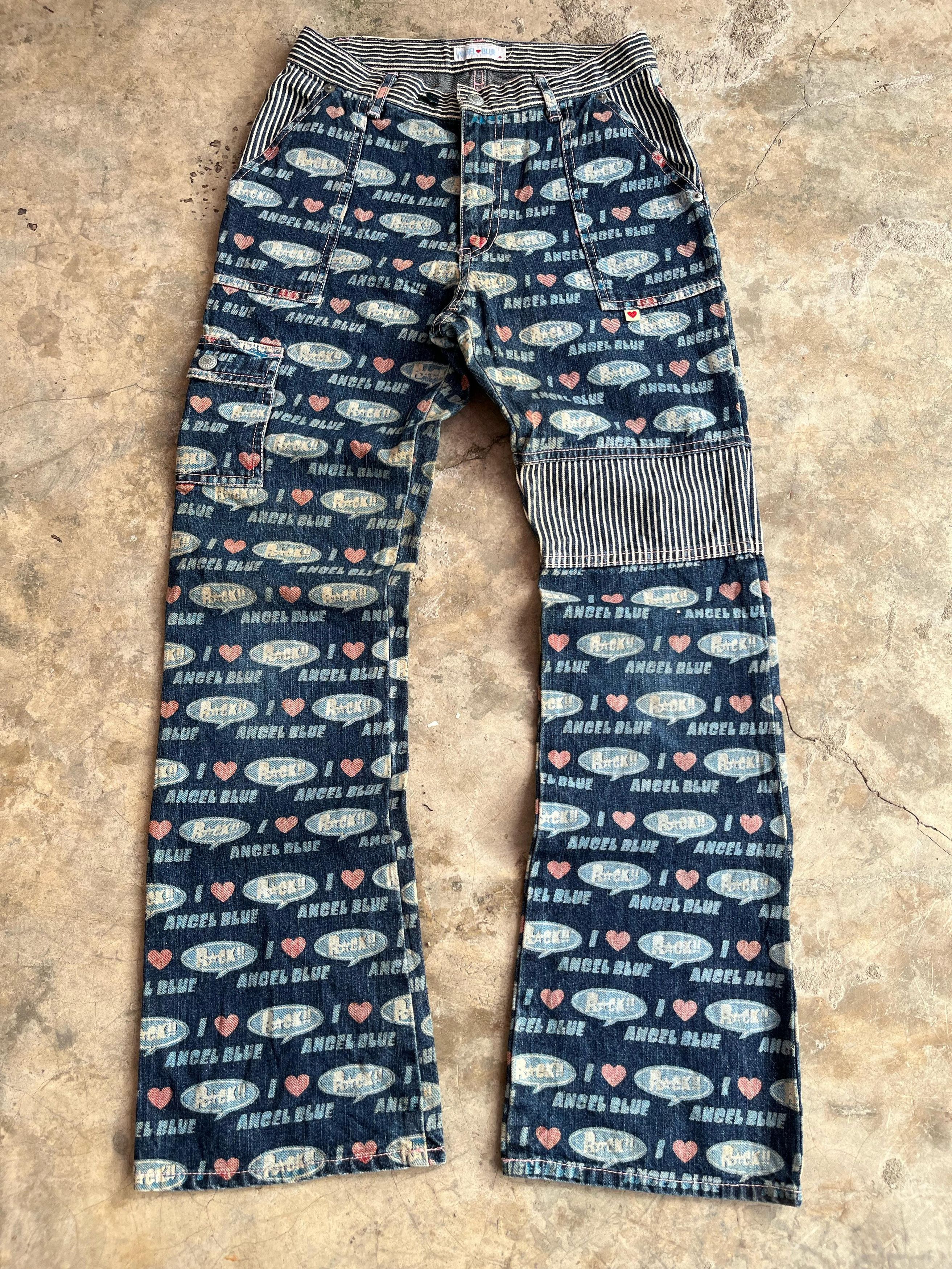 Angel Blue × Japanese Brand Angel Blue Love Hearts Pants Size 25" / US 0 / IT 36 - 1 Thumbnail
