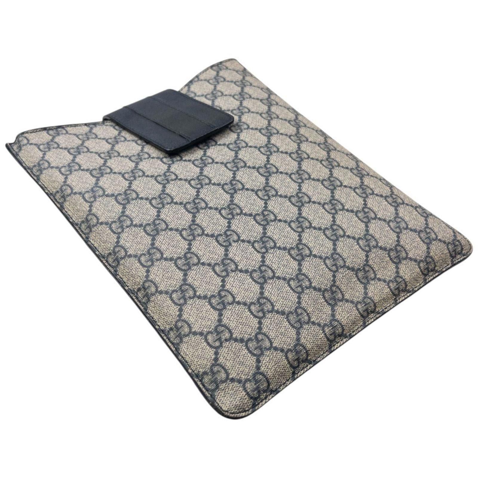 Gucci Vintage Gucci Monogram Leather Tablet Sleeve Case Size ONE SIZE - 2 Thumbnail