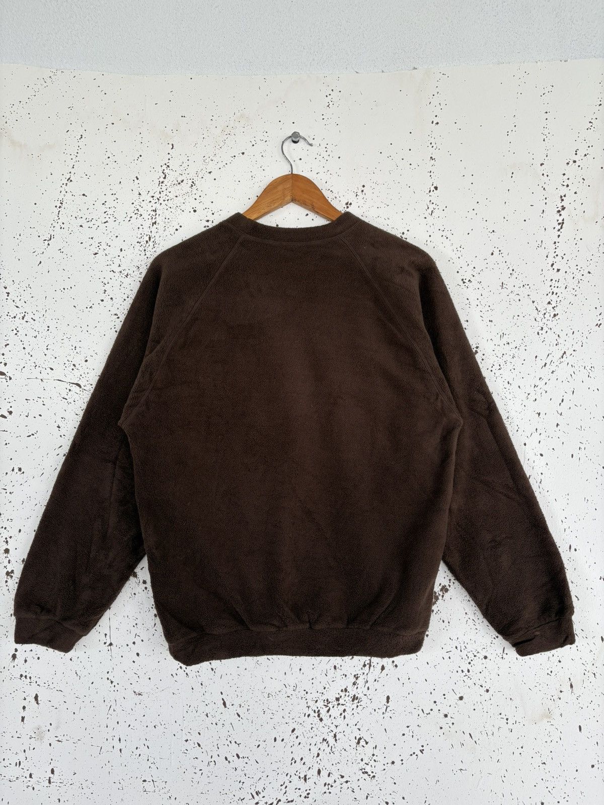 Montbell Vintage Mont-bell Dark Brown Fleece Crewneck Sweatshirt Size US M / EU 48-50 / 2 - 4 Thumbnail